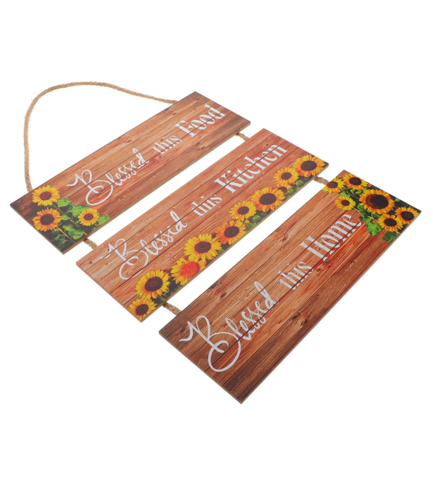 Zerodeko Sunflower Listing Desk Accessory Home Decoration Sunflower Decor for Bedroom Work Desk Decor Kitchen Decorations Wall Sunflower Gifts Miss Wood Decorative Wall 32X30CM As Shown2 - Buy Online on GoSupps.com