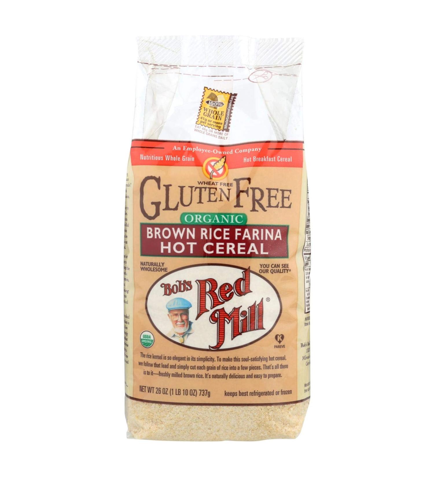 Bob's Red Mill Brown Rice Farina Organic, 26-ounces (Pack of4)