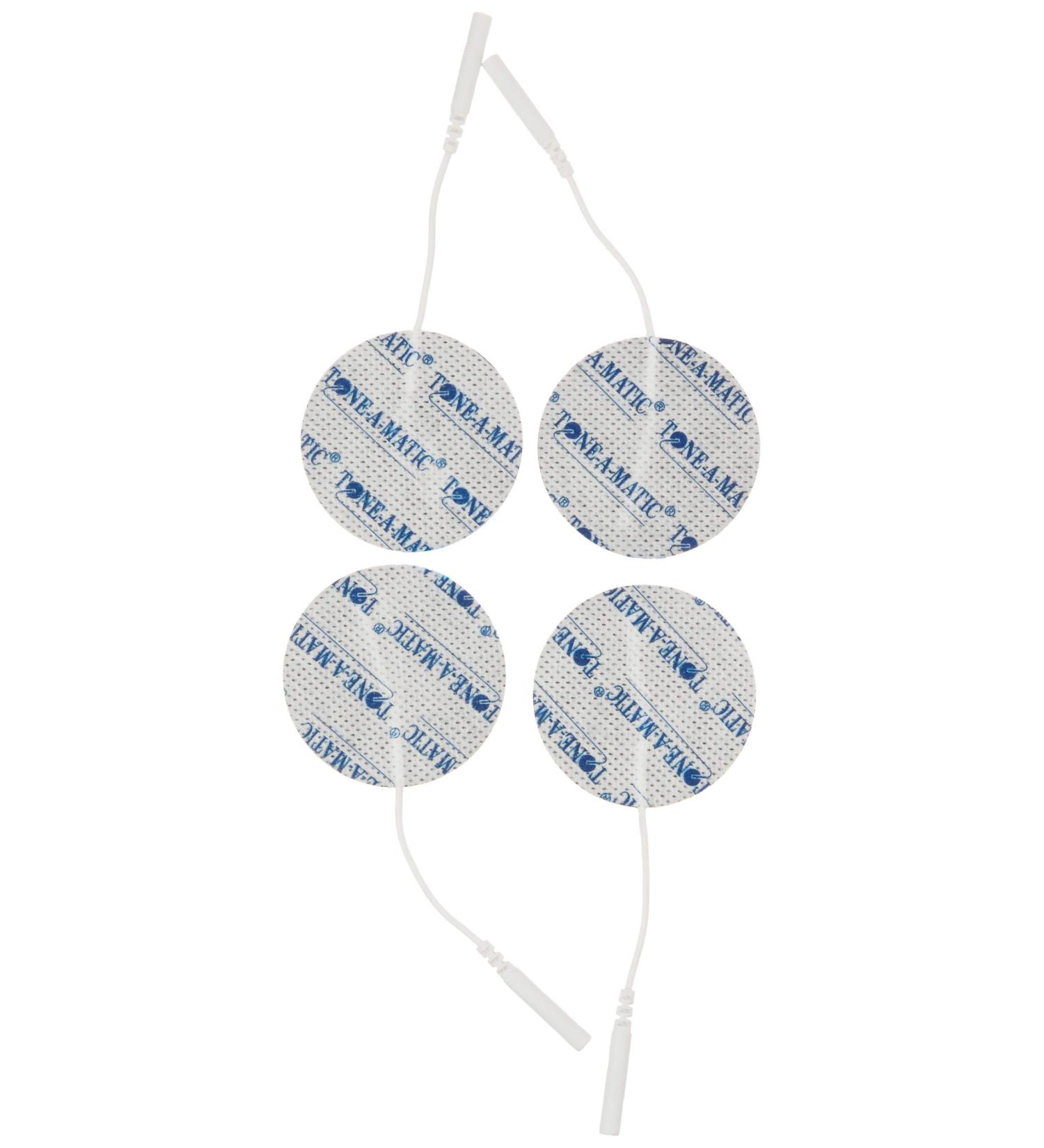 TAMTEC Adhesive Replacement Electrodes/Sticky Pads - 20 Pack FDA Cleared for Electronic Muscle Stimulator (EMS) / TENS (Small 2")