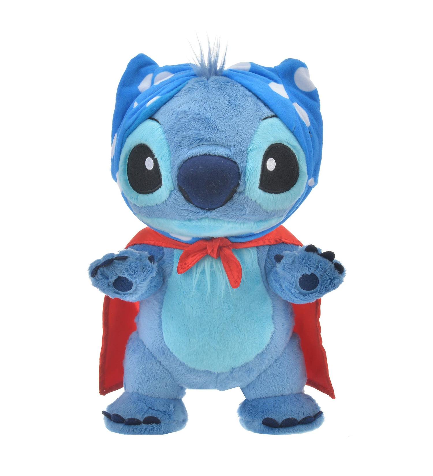 Disney Store Official Stitch Medium Soft Toy - 30cm/11 Plush Alien with Superhero Cape - Suitable for Ages 0 - Buy Online on GoSupps.com