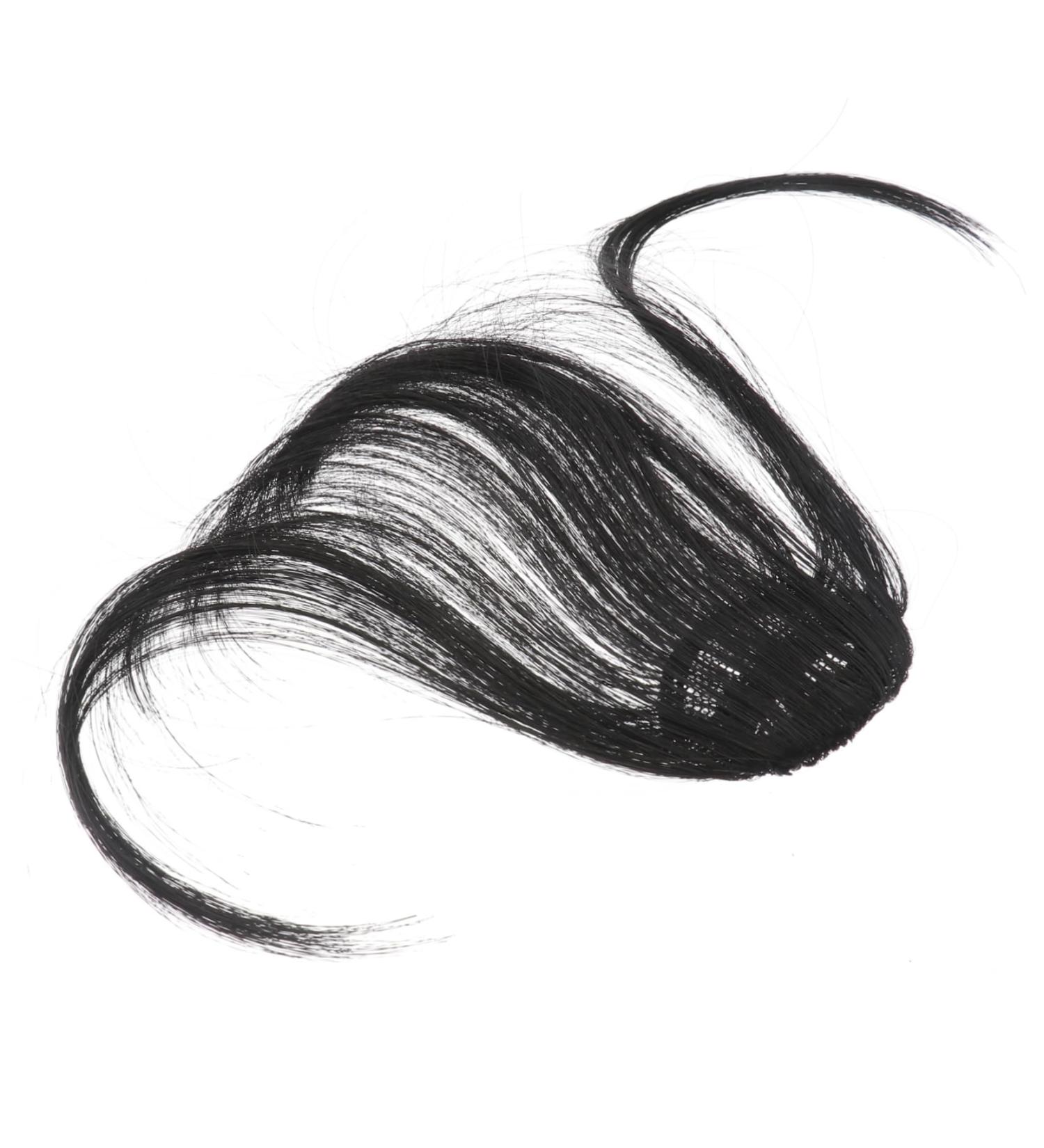 POPETPOP Piece Scisors Scissors Clip in Hair Bangs Brown Wig with Bangs Black Ponytail Wig Human Hair Clip in Extensions French Hair Pin Cosplay Curtain Upper Clip Bang Clip Miss Tassel medium Black - Buy Online on GoSupps.com