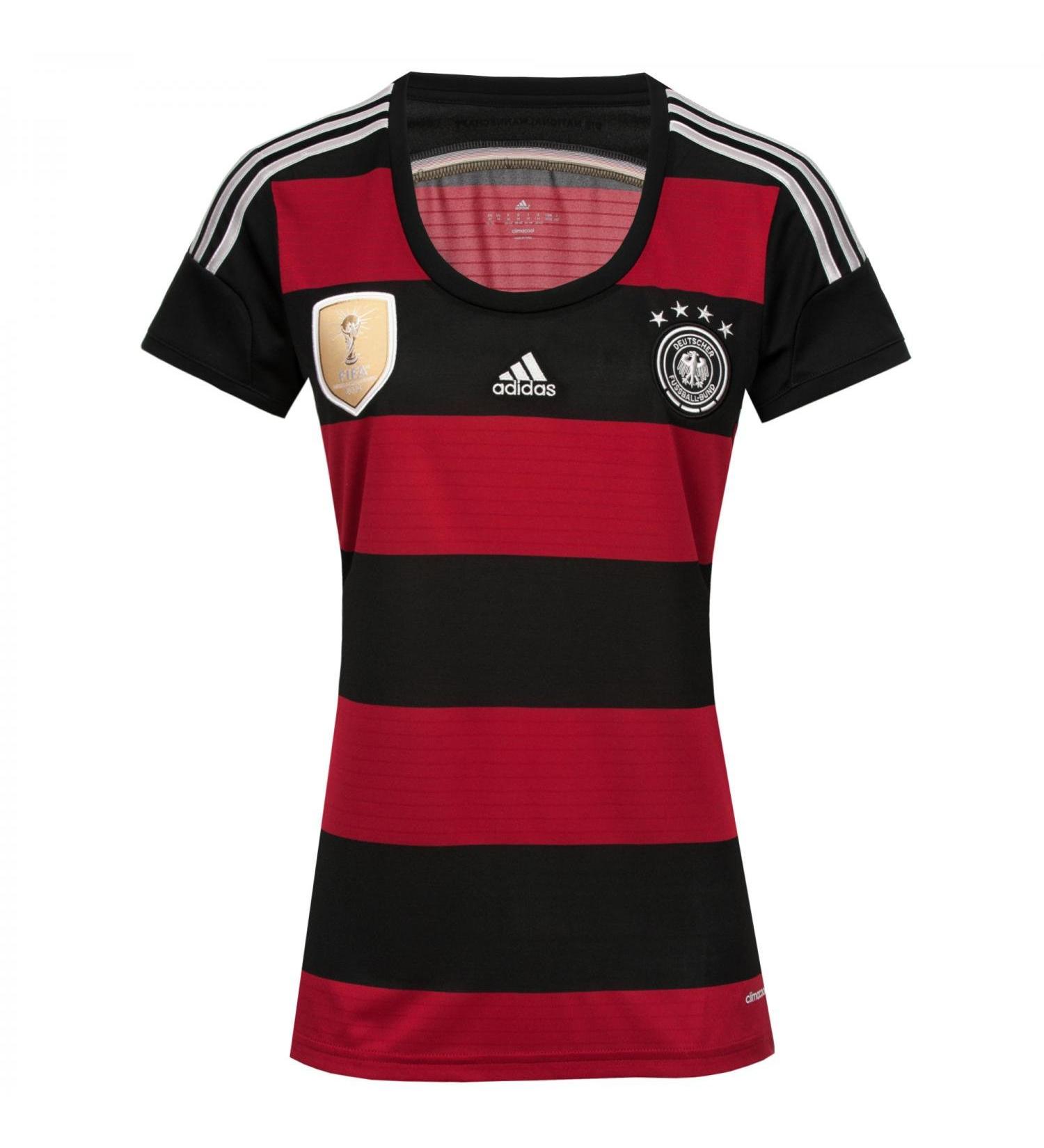 Buy Adidas DFB A JSY W 4S POWRED/BLACK S Red - International Shipping Available - Buy Online on GoSupps.com