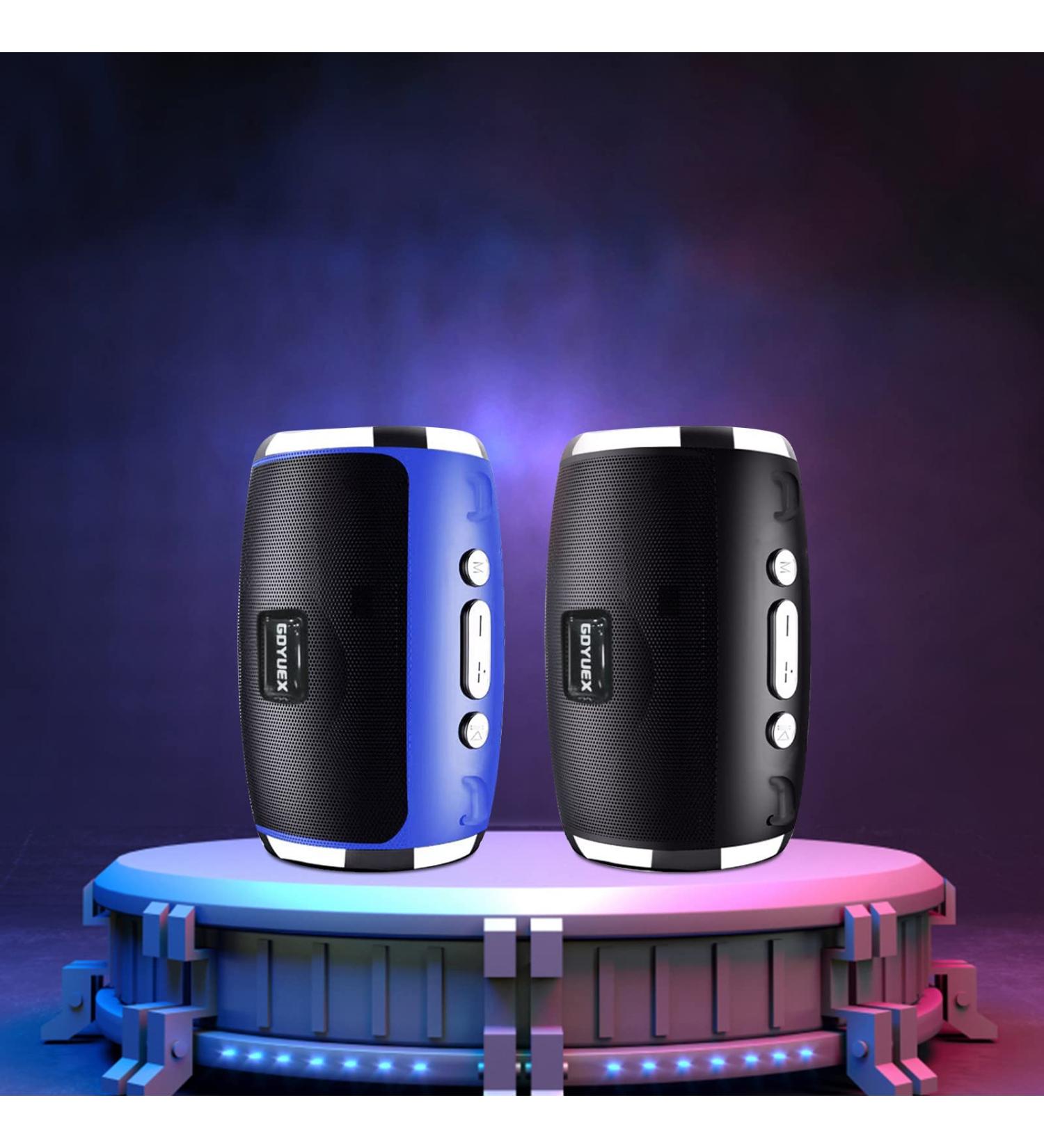 Intelligent Voice Bluetooth Speaker Portable Subwoofer Wireless Speaker - Black - Buy Online on GoSupps.com