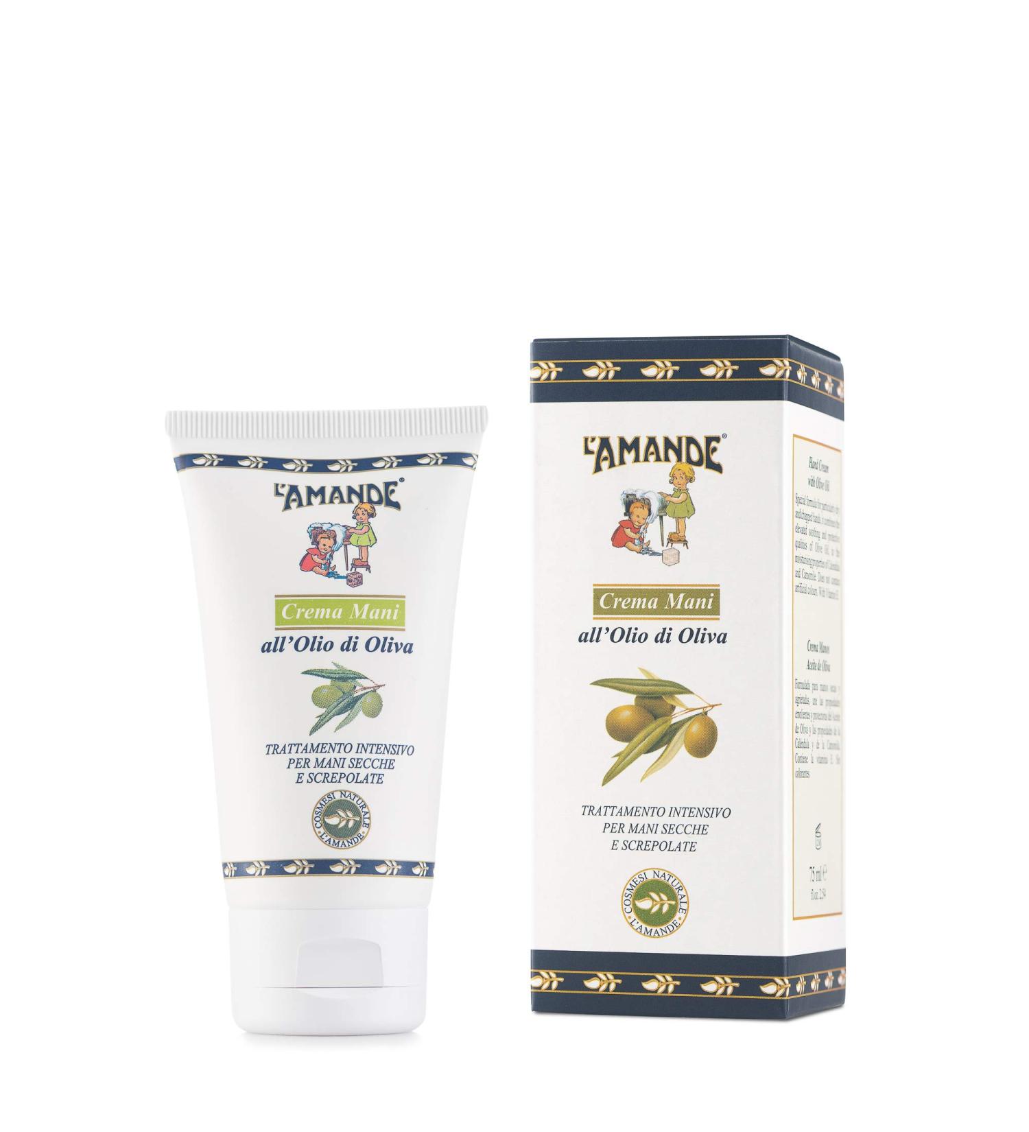 Buy LAMANDE Olive Oil Hand Cream 75ml | Moisturizing & Repairing for Dry Hands - Buy Online on GoSupps.com