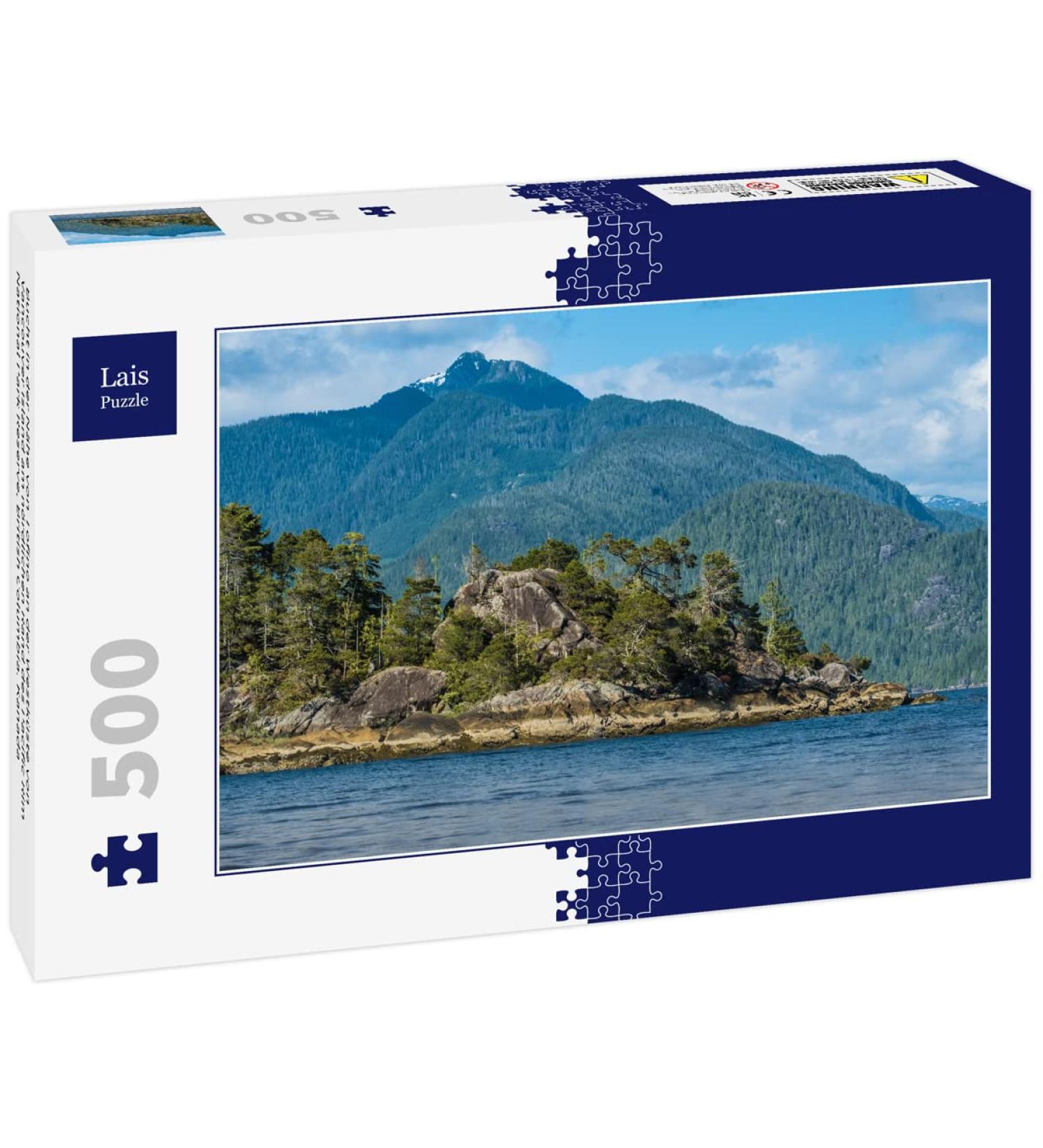 Lais Puzzle Bay near Tofino on the west coast of Vancouver Island on the northern edge of the Pacific Rim National Park Reserve British Columbia. Canada 500 pieces - Buy Online on GoSupps.com