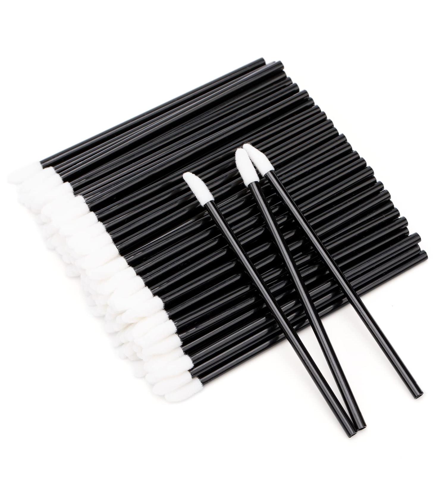G2PLUS 300 PCS Disposable Lip Gloss Brush - Black Lipstick Concealer Brushes - Buy Online on GoSupps.com