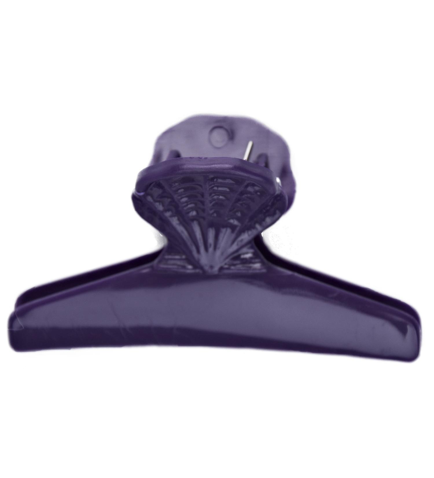 Fripac-Medis Fashion Hair Clips Size 80 x 45 cm Bag of 12 Violet Violet 12 pieces (1 pack)