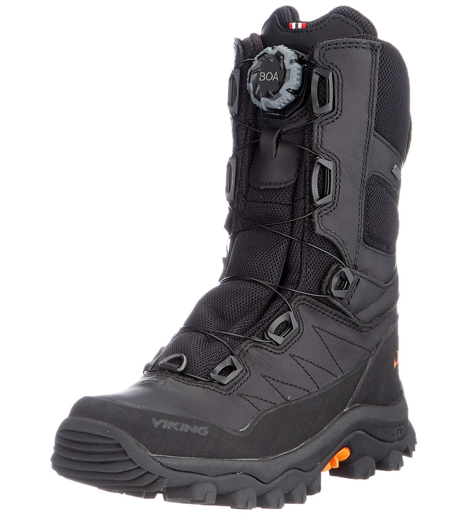 Viking Men's Villrein II Boa GTX Hunting Boots - Black Rust - EU Size 42 - Perfect for International Adventurers - Buy Online on GoSupps.com