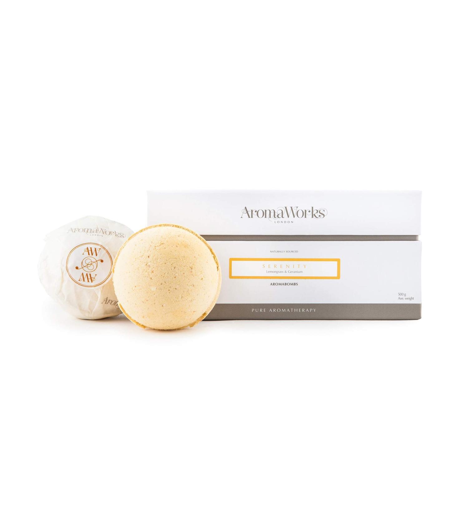 Aromaworks Serenity Aromabomb Duo - Lavender, Neroli, Lemongrass - Stress-Free Bath Bombs - Energize Your Mind - 2 x 8.81 oz (2 Count Pack) - Buy Online on GoSupps.com