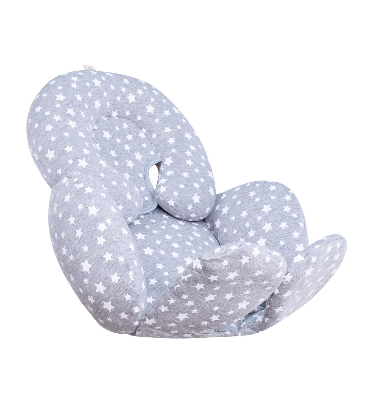 JYOKO KIDS Reducer Support Cushion for Head & Body Baby - White Star 2 Pieces - Buy Online on GoSupps.com