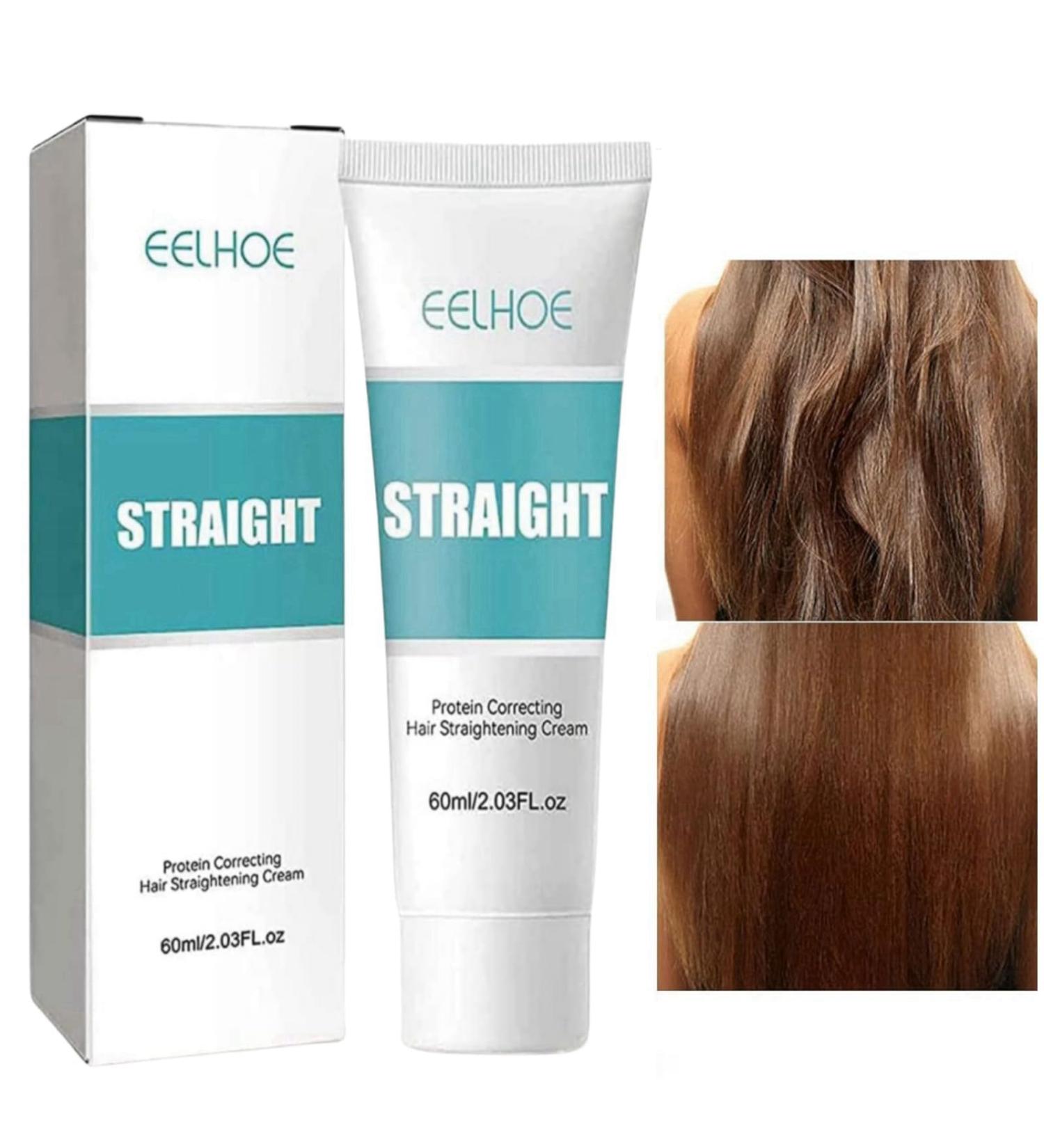 Fast Smoothing Hair Straightening Cream for Women - Permanent Hair Straightening Treatment - Buy Online on GoSupps.com