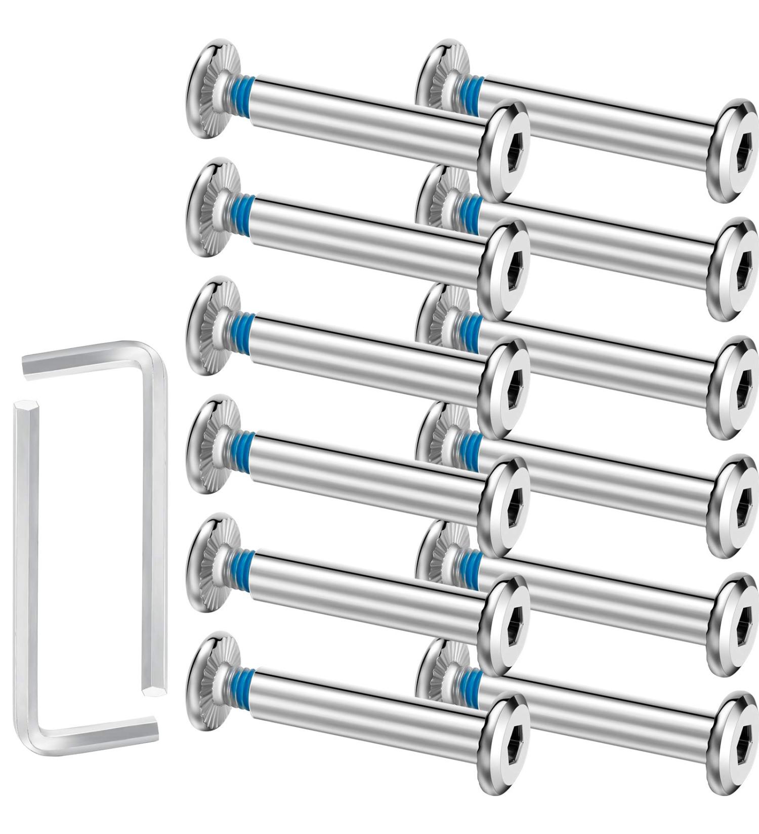 Hotop 20 Sets Inline Roller Skate Wheel Socket Screws with Installation Tool - Buy Online on GoSupps.com