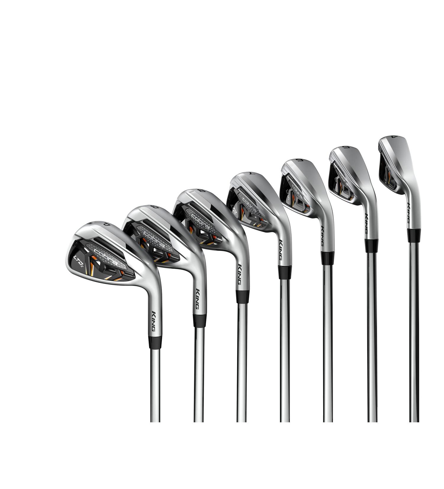 Cobra Golf 2022 LTDX Men's Iron Set | Right Hand | KBS Tour 90 Stiff | 4-PW - Buy Online on GoSupps.com
