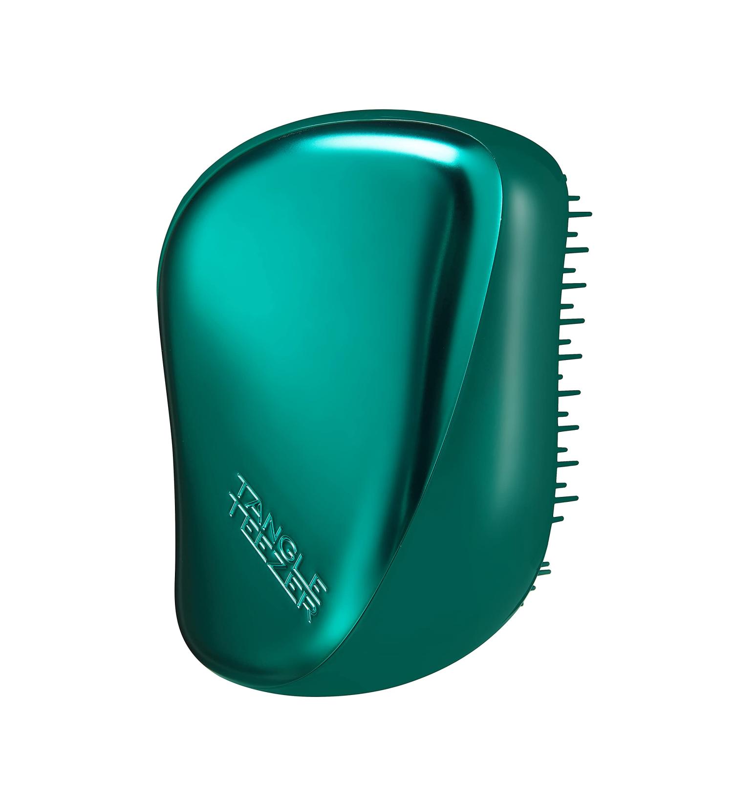 Tangle Teezer Compact Styler Hair Brush - Disappearing Brush for Wet & Dry Hair Travel-Friendly Green Jungle - Buy Online on GoSupps.com