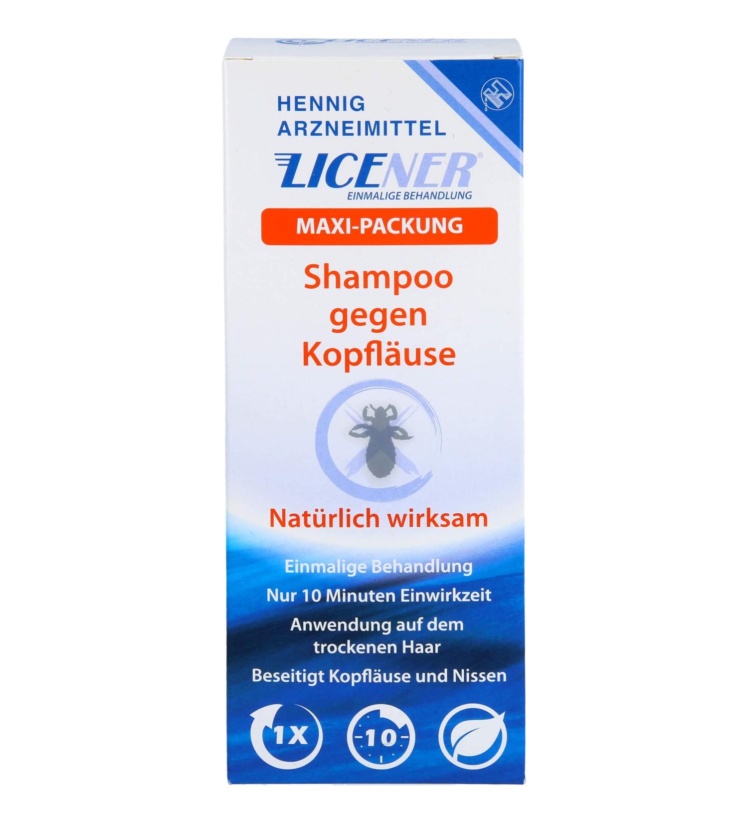 Buy LICENER Head Lice Shampoo Maxi Pack 200 ml - Effective International Shipping - Buy Online on GoSupps.com