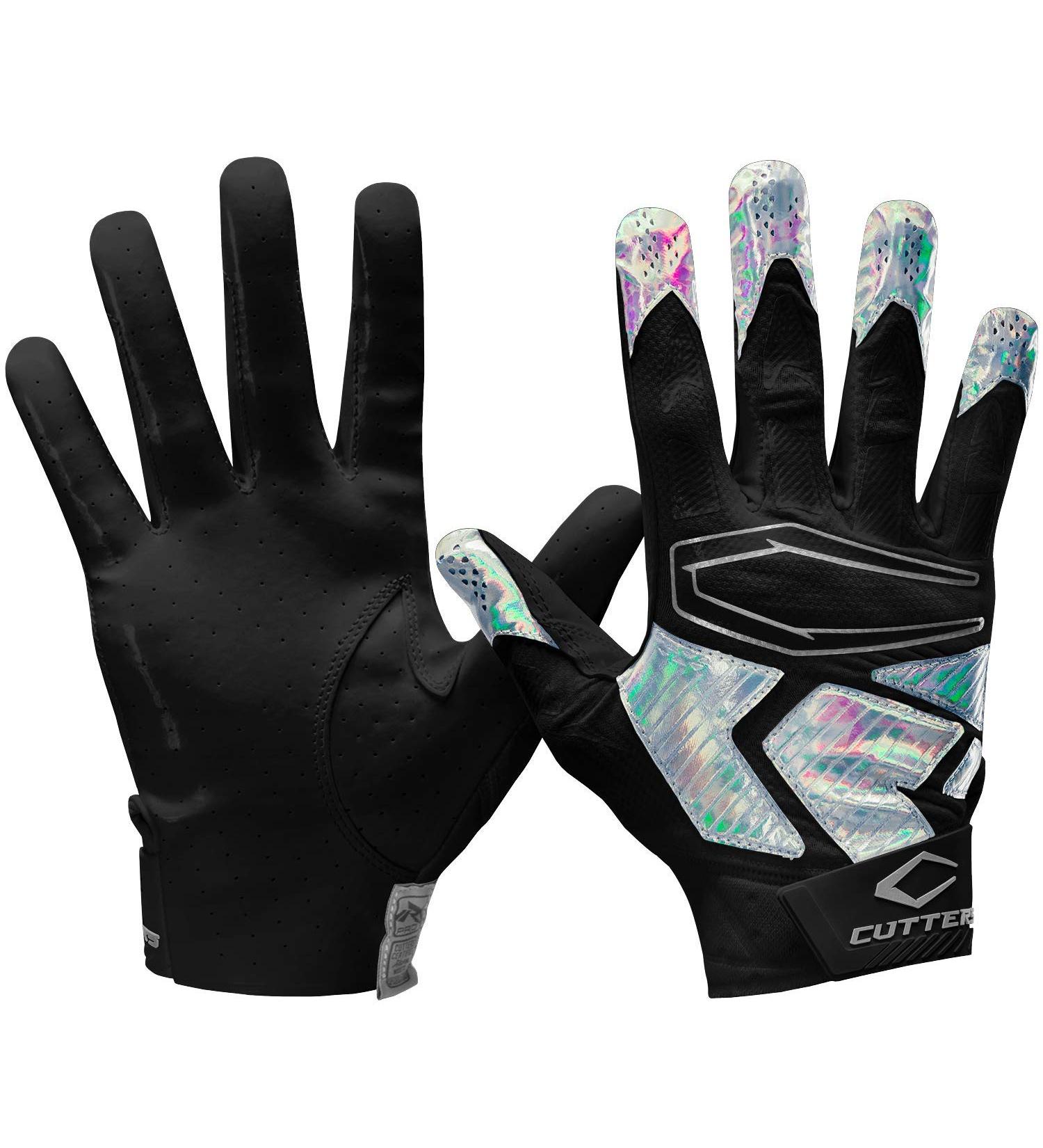 Cutters Rev Pro 4.0 Gloves 3XL - Back/Silver Chrome Iridescent | International Shipping Available - Buy Online on GoSupps.com