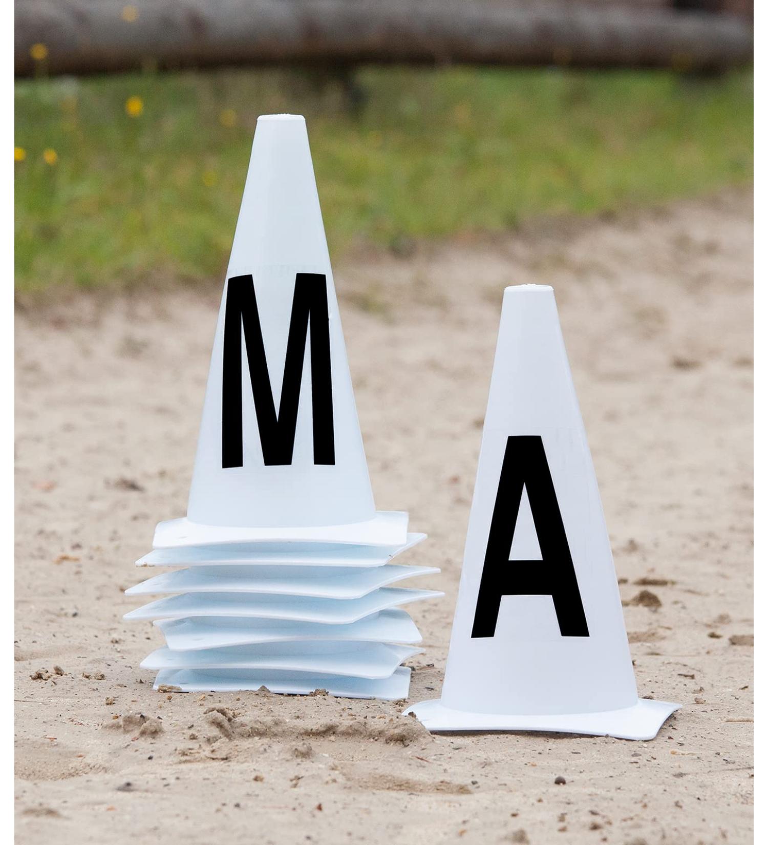 WALDHAUSEN track pylons square 20x40 m white