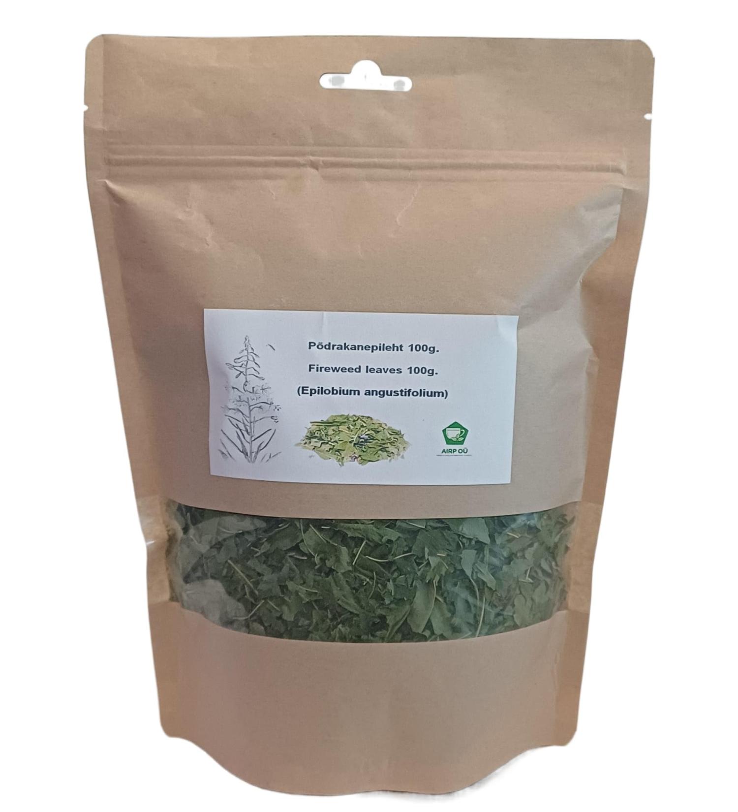 Estonia Dried fireweed leaves epil bium angustifolium 100 g - Buy Online on GoSupps.com