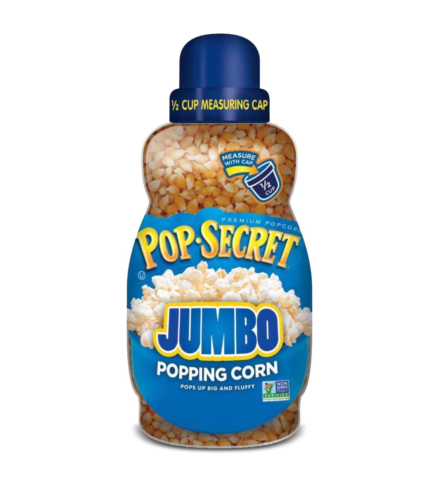 Pop Secret Jumbo Popcorn Kernels - 30 Ounce Jar | Premium Quality Popcorn for Delicious Snacks - Buy Online on GoSupps.com