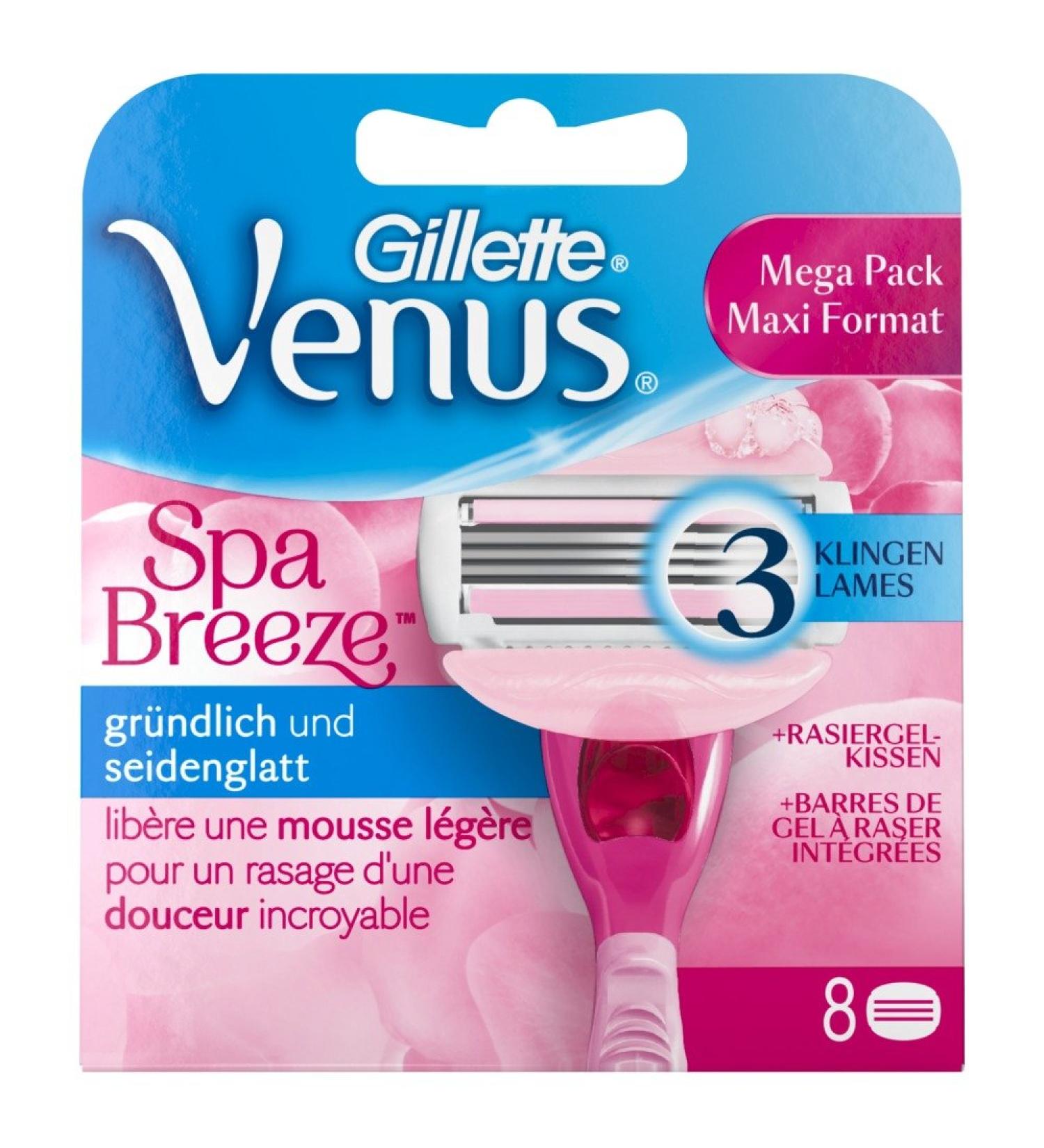 Gillette Venus Breeze Blades - Buy Online on GoSupps.com
