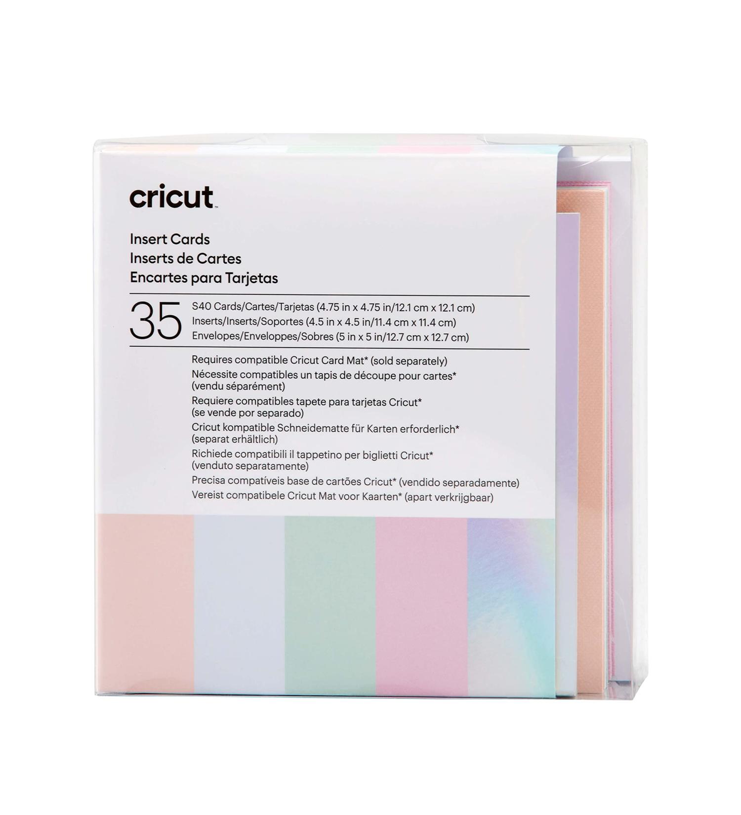Cricut Insert Cards S40 - Create Custom Depth-Filled Birthday and Thank You Cards at Home with Princess Sampler (35 ct) - Compatible with Cricut Joy/Maker/Explore Machines - Buy Online on GoSupps.com