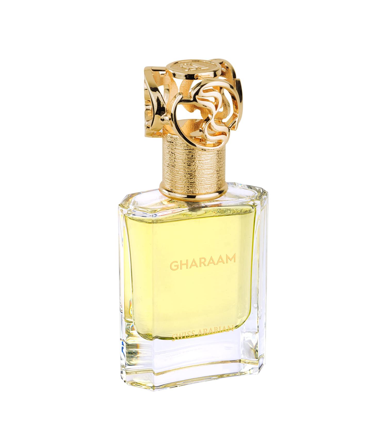 Swiss Arabian Gharaam - Luxury Products From Dubai - Long Lasting Addictive Personal EDP Spray Fragrance - Seductive Signature Aroma - 1.7 Oz - Buy Online on GoSupps.com