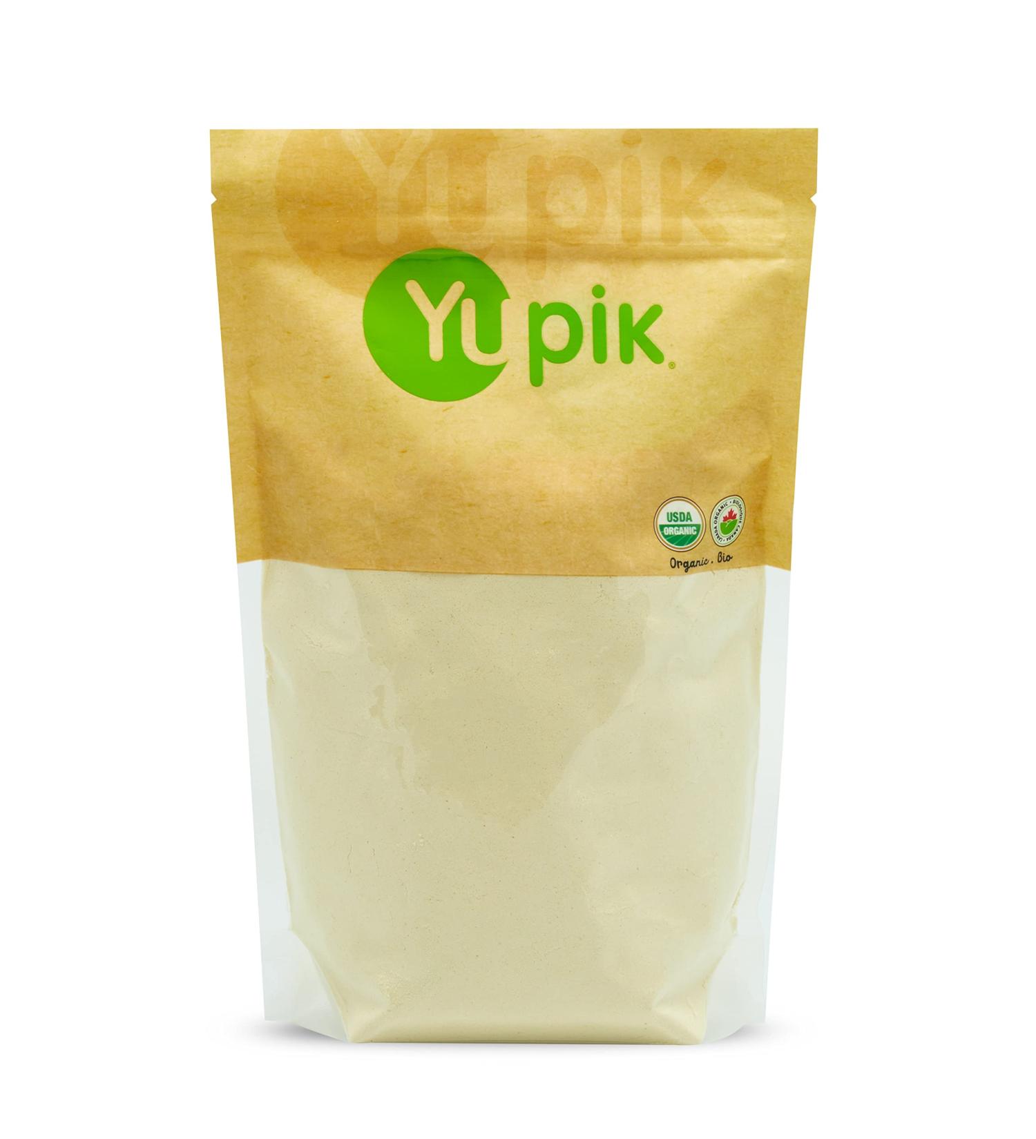 Yupik Organic Millet Flour 1 kg 6 Count Gluten-Free Non-GMO Kosher Vegan Raw Salt-Free Plant-Based Protein Source of Fiber & Iron Ideal for Baking & Cooking 1 kg (Pack of 6) - Buy Online on GoSupps.com
