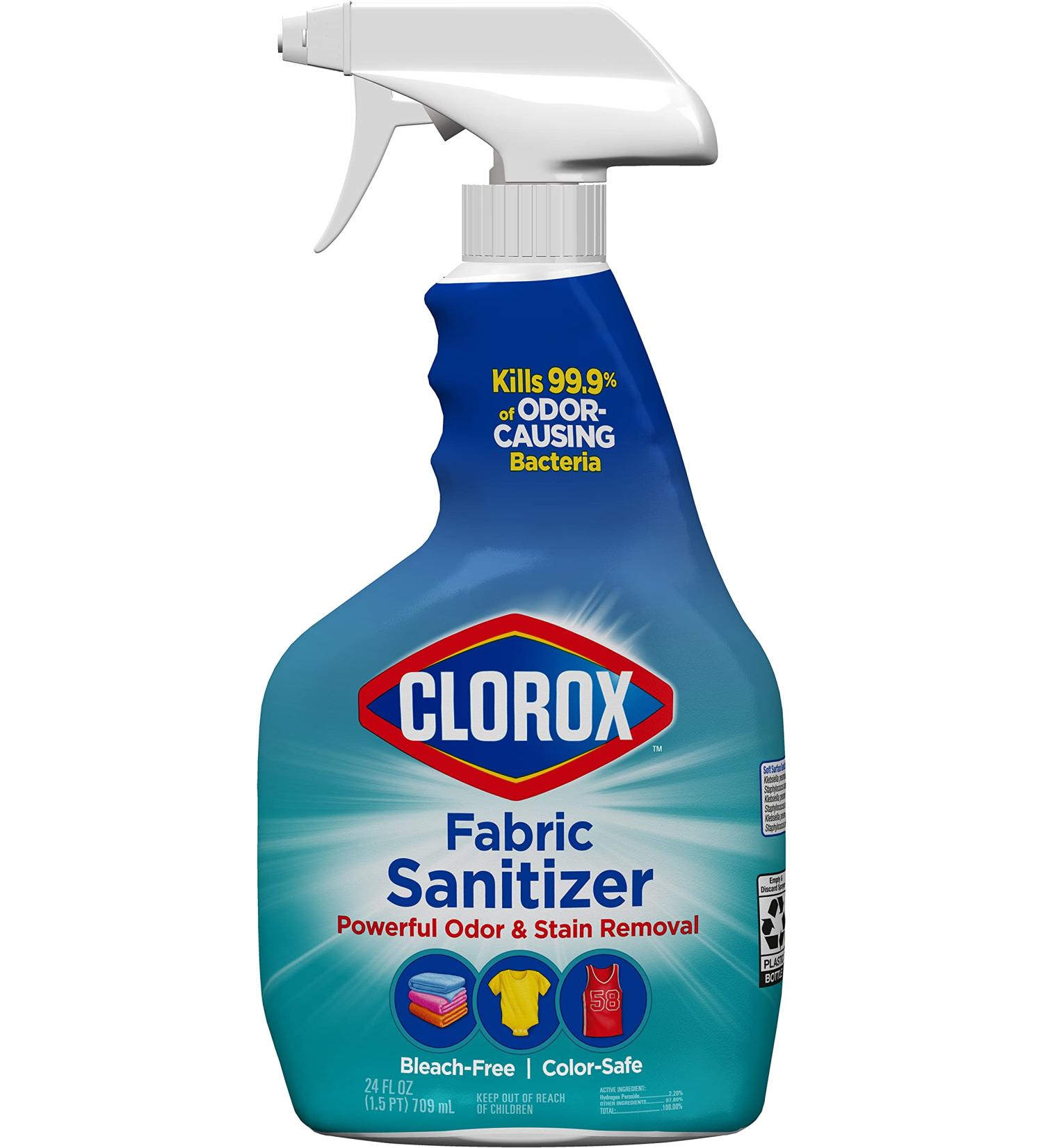 Clorox Fabric Sanitizer Spray 24oz - Effective Clothing Disinfectant - Buy Online on GoSupps.com