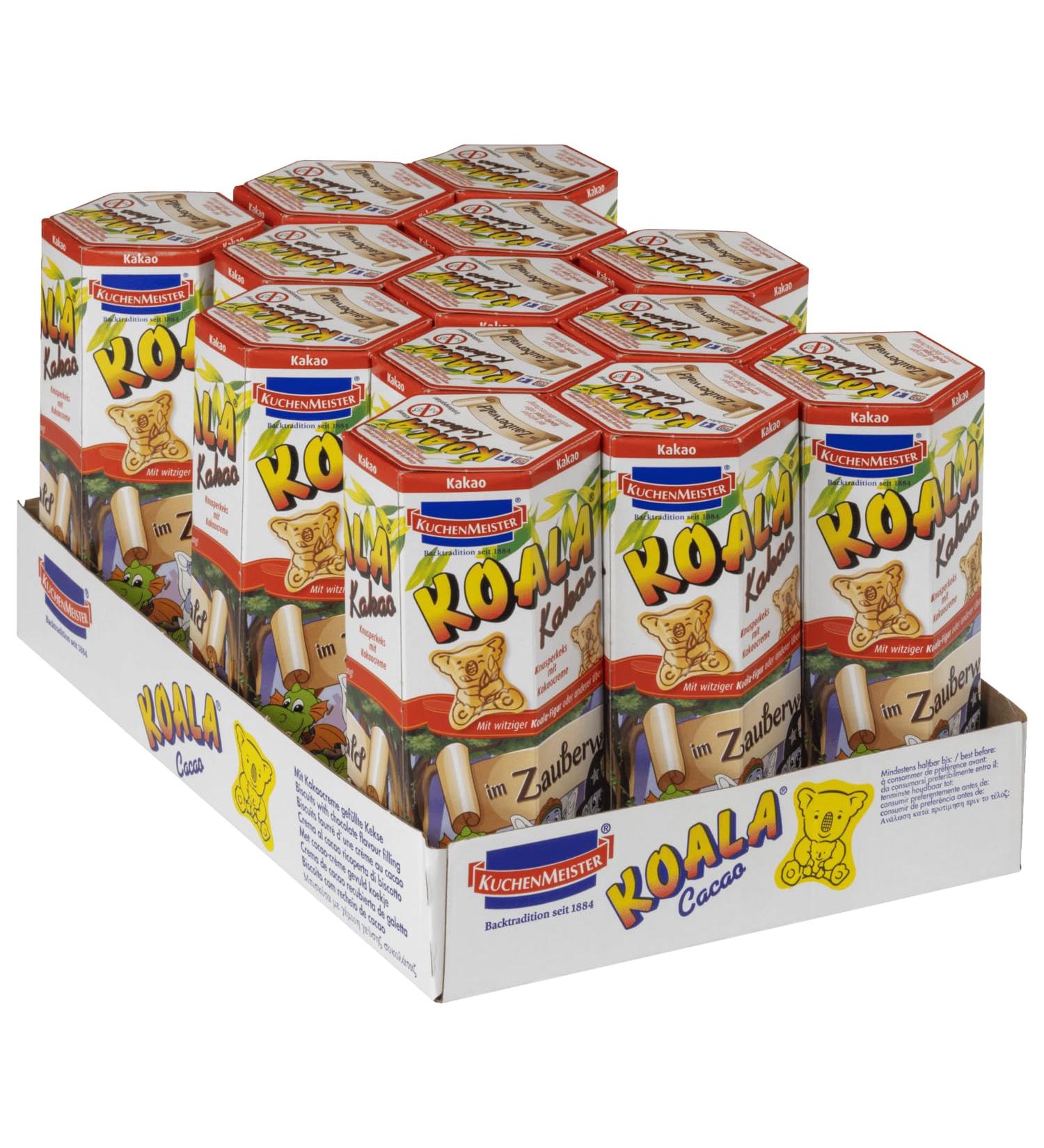  Kuchen Meister KuchenMeister Koala Biscuits - Cocoa Cream Filling 75g - Pack of 13 Storage Bags - Crispy Biscuits - Filled with Delicious Cocoa Cream - Ultimate Treat - (13 x 75g) - Buy Online on GoSupps.com