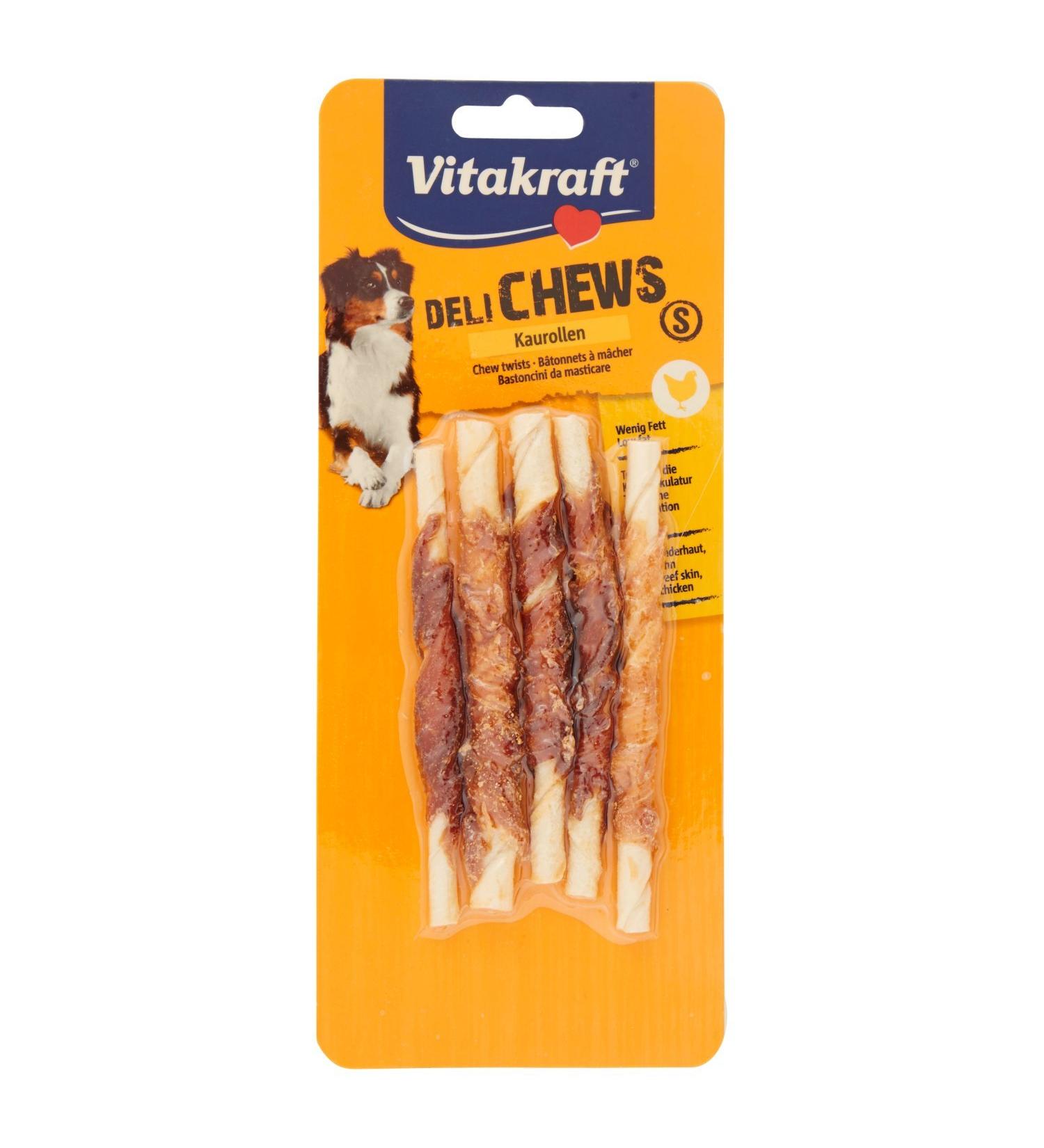 Vitakraft DeliChews Chicken Rolls for Small Dogs - 5 Piece Pack (55g) - Premium Dog Chews for International Shipping - Buy Online on GoSupps.com