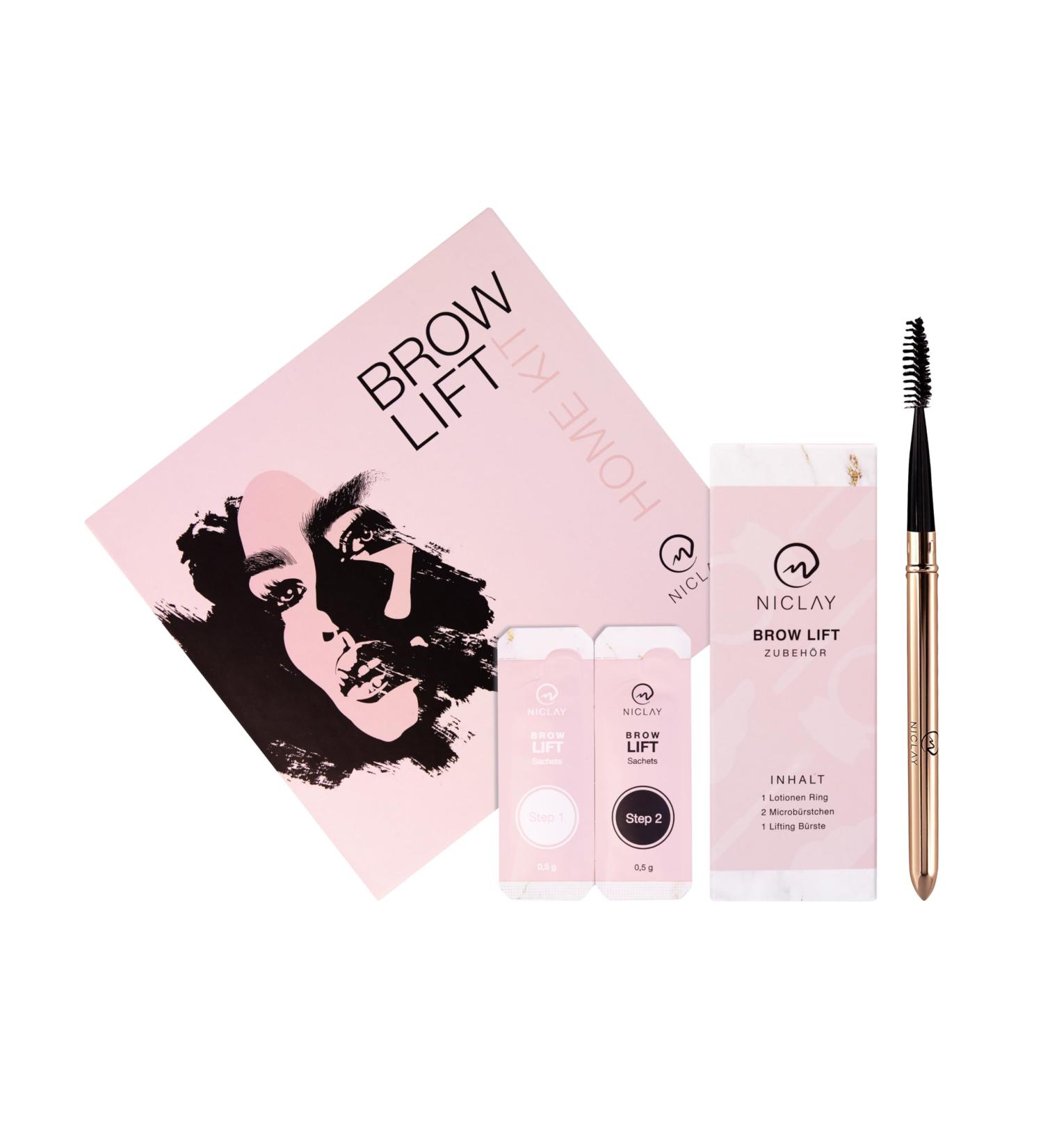 Niclay Brow Lift Home Kit | Eyebrow Lifting & Lamination Set for Expressive Brows - 1 Application - Buy Online on GoSupps.com