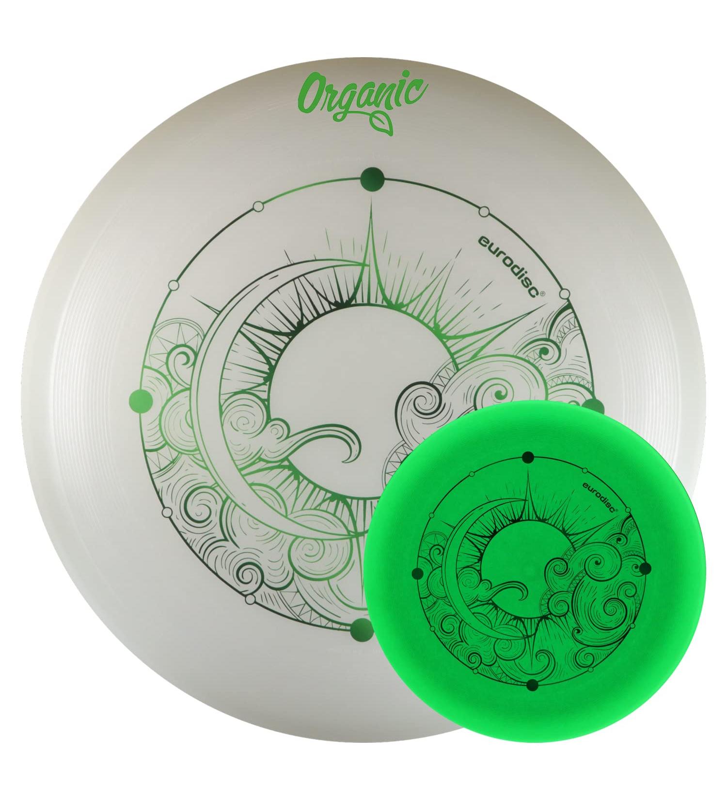Buy Eurodisc 175g SUPERGlow Frisbee - Organic Ultimate Glow in the Dark Green Disc for Night Play - International Shipping Available - Buy Online on GoSupps.com