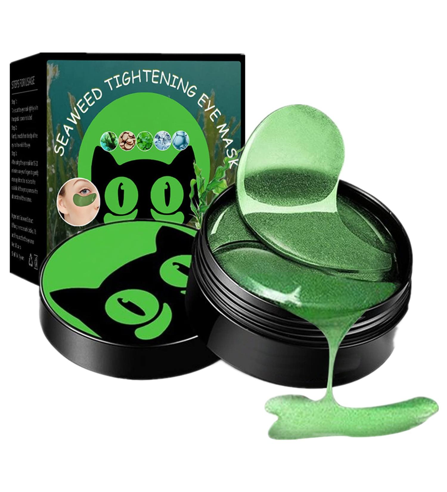 Seaweed Eye Mask - Collagen & Hyaluronic Acid Under Eye Patches for Puffiness Wrinkles & Dark Circles | 30 Pairs - Buy Online on GoSupps.com