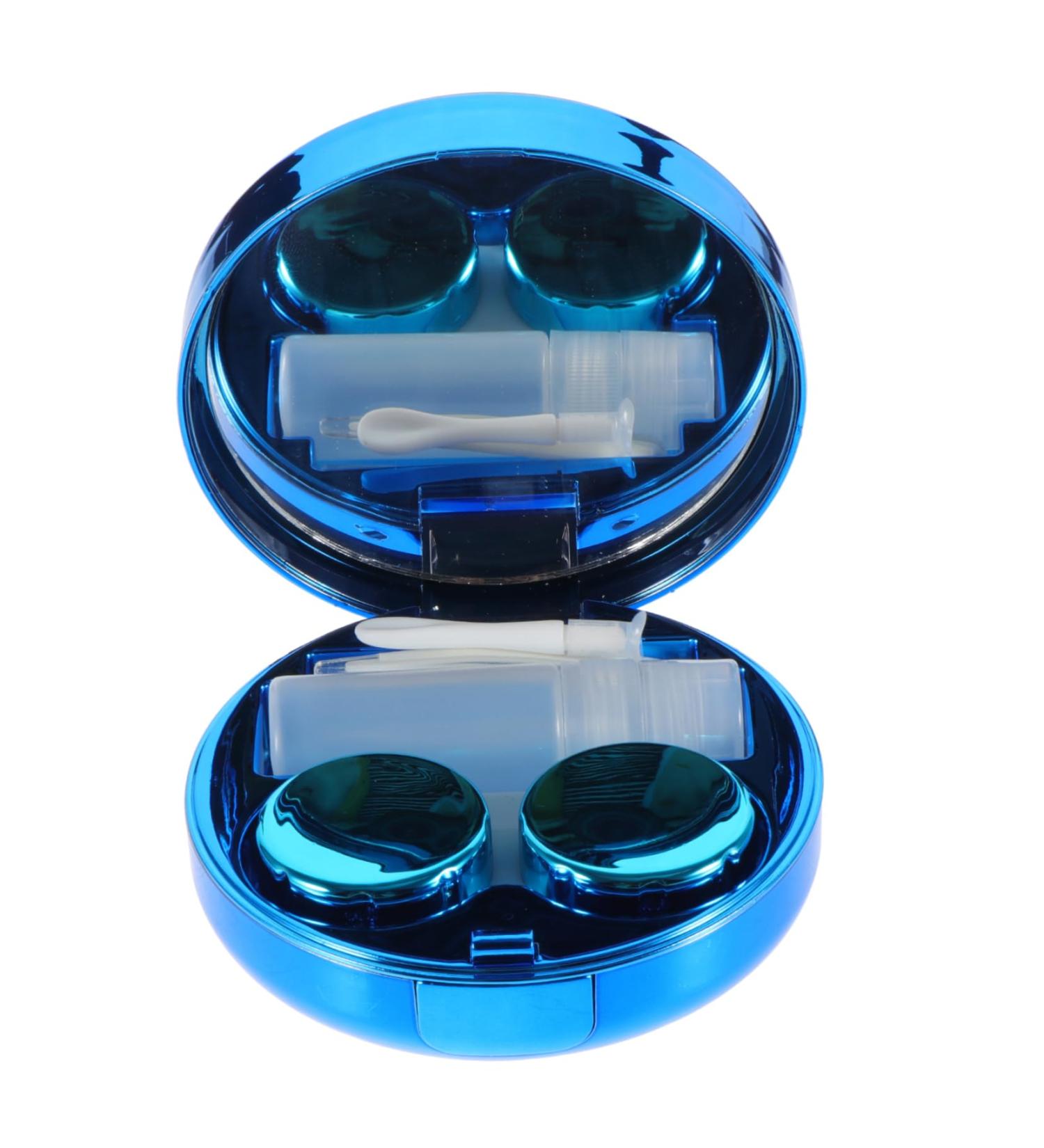 Kombiuda Colored Contact Lenses Travel Set - Contact Lens Holder & Case for Eye Care - Buy Online on GoSupps.com