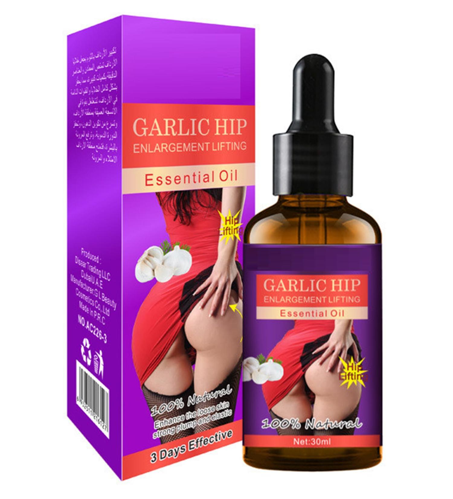 Butt Care Essential Oil 30ml Firming & Lifting Hip Enhancement Oil with Natural Ingredients Moisturizes Skin Reduces Cellulite Boosts Confidence for Women & Men Easy Massage Application