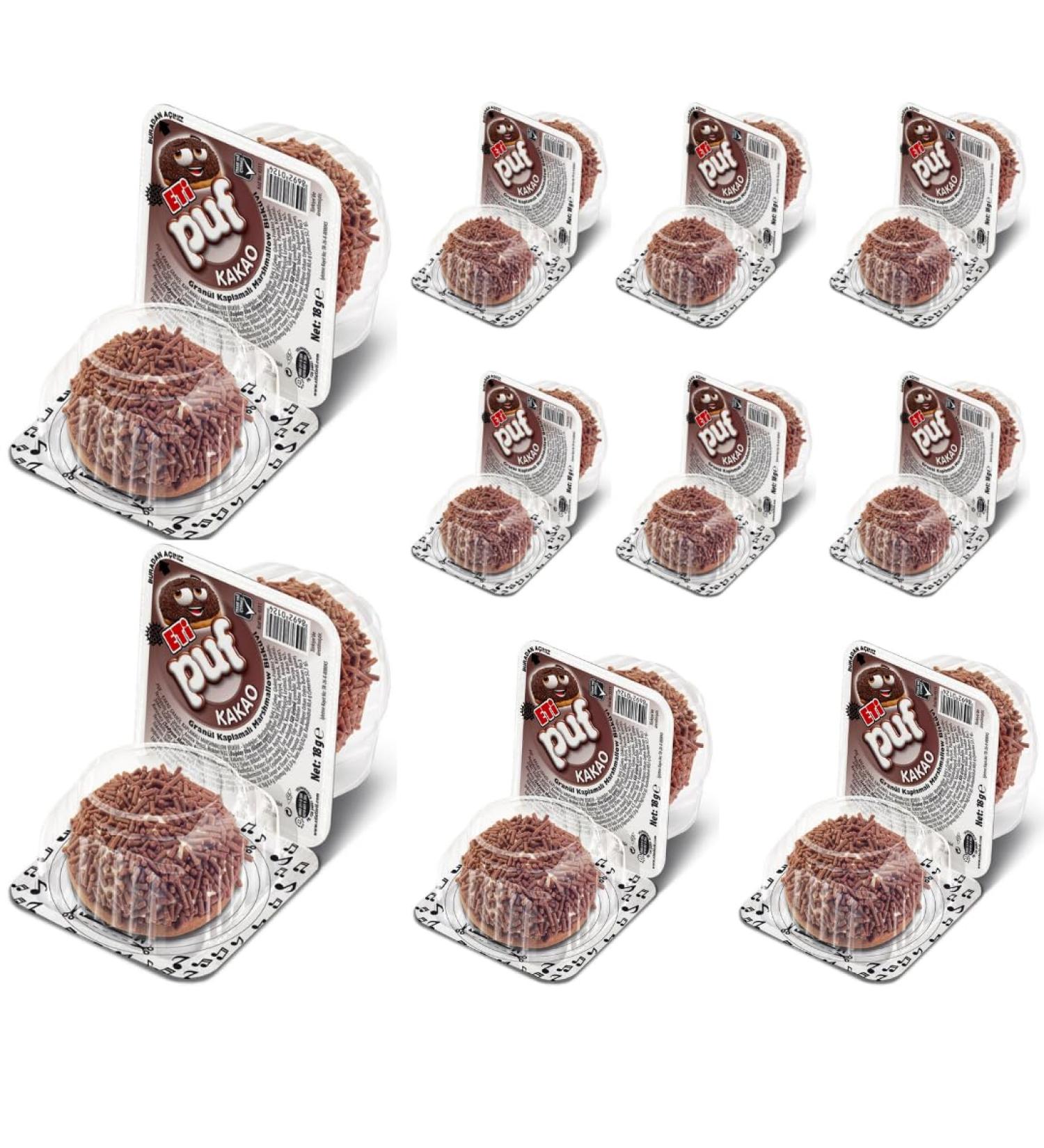 Pufai Grocery Lot de 20 biscuits la guimauve au cacao 18 g - Buy Online on GoSupps.com