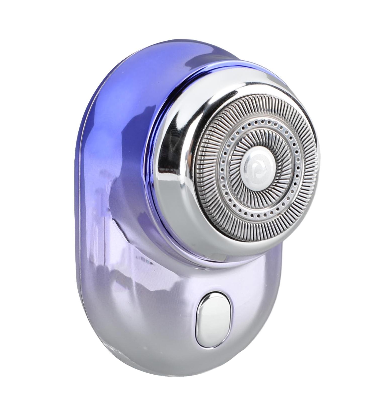 Electric Beard Trimmer Washable Electric Beard Trimmer 300mAh Stainless Steel Blades Strong Power for Traveling (Gradient Blue) - Buy Online on GoSupps.com