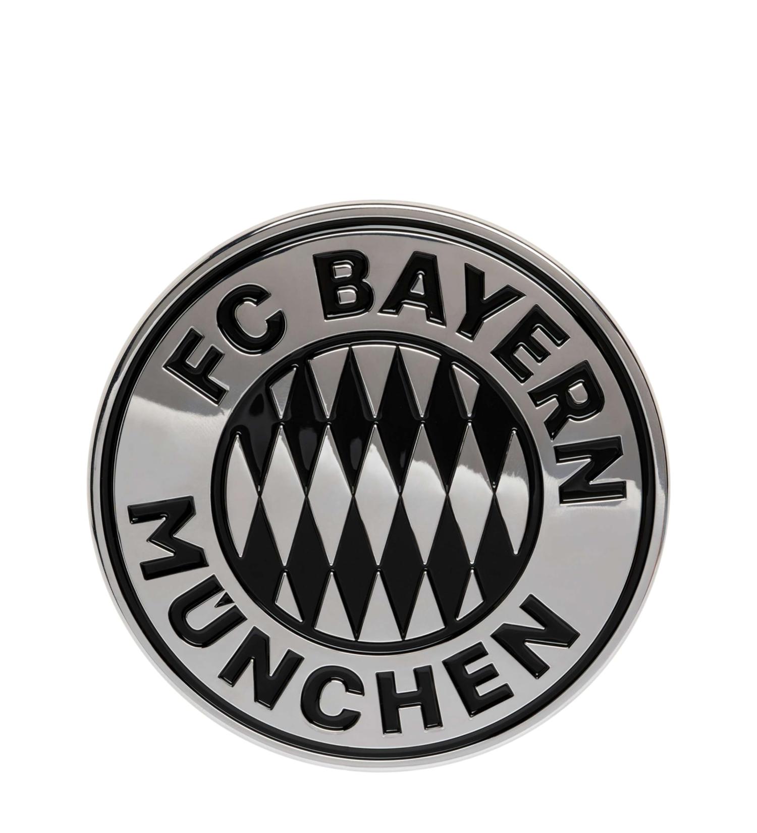 FC Bayern Munich fan article sticker chrome logo 3D