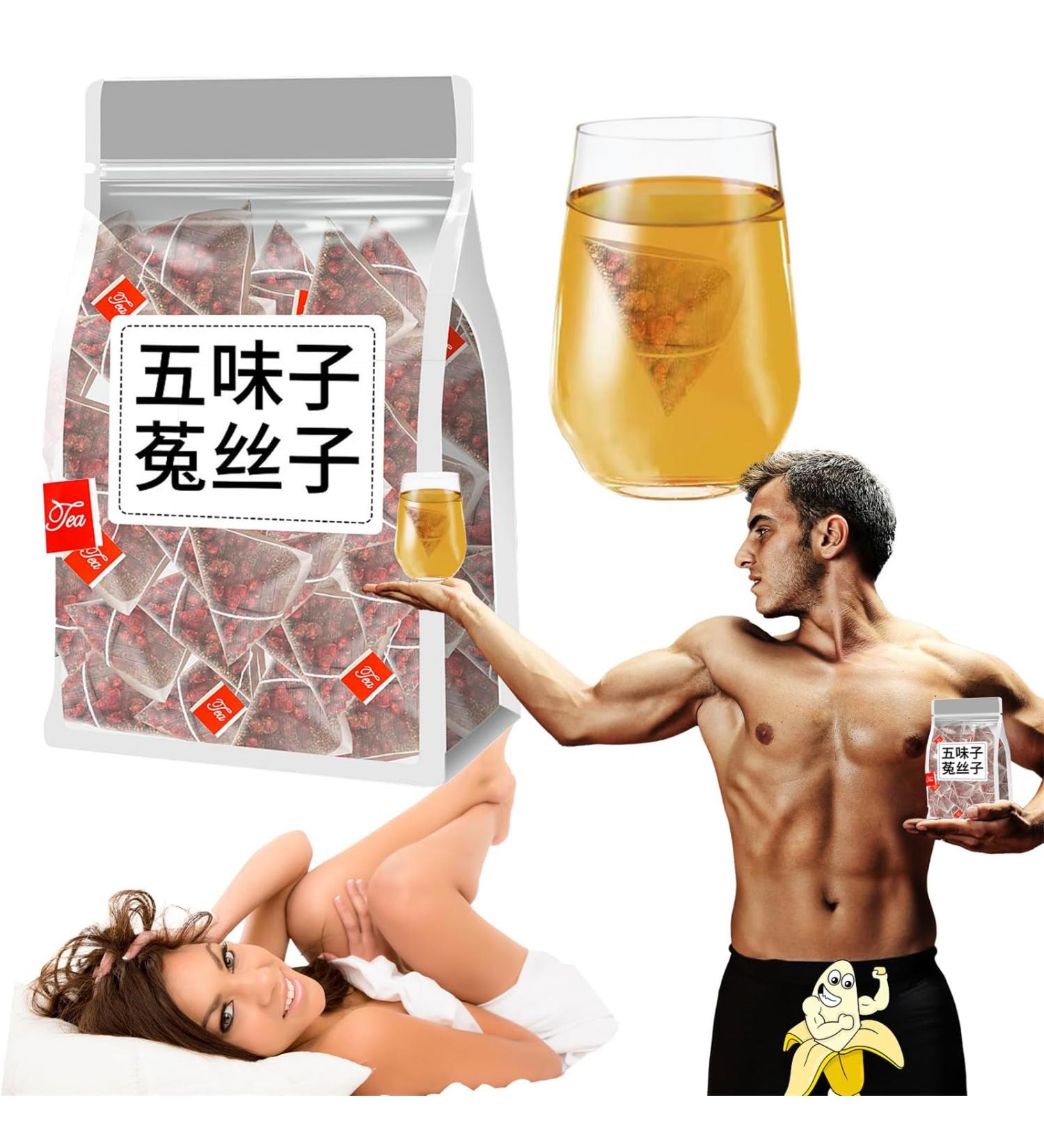 Five Flavors Goji Berry Tea Schisandra Dodder Tea 50 Bags/Box Five-Flavor Goji Berries Chinese Kidney Care Tea Health Liver Care Tea Men s Essentials Five Flavors Goji Berry Tea. (2 Box) - Buy Online on GoSupps.com