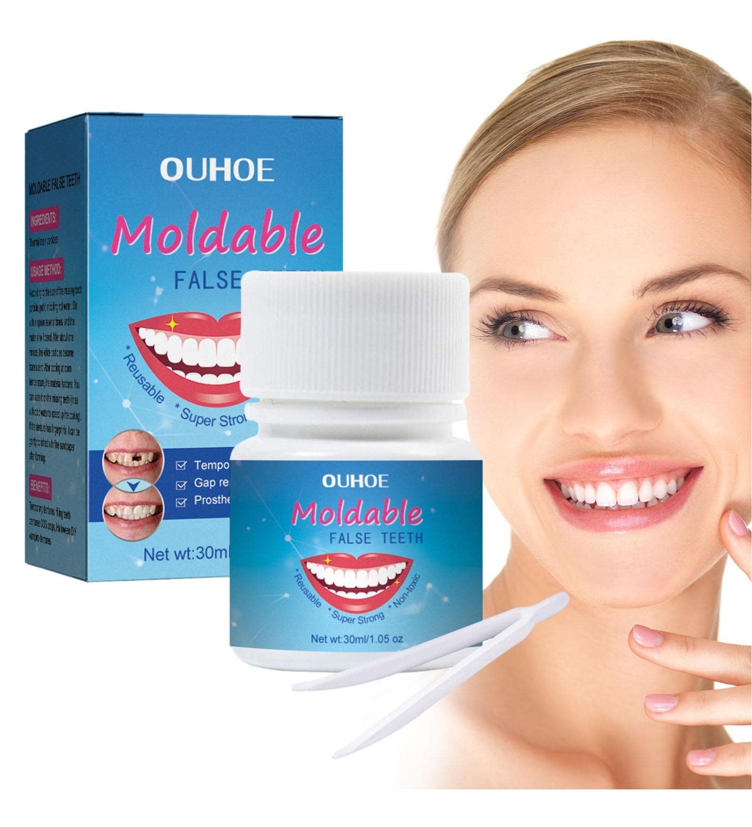 Ximan Tooth Repair Kit | Fix Missing Chipped & Broken Teeth - Easy Tooth Repair Solution - Buy Online on GoSupps.com