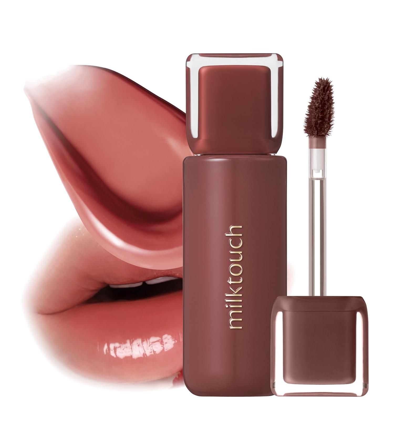 MILKTOUCH Jelly Fit Tinted Glow Tint  Viral Korean Lip Oil - 10 Fallen Coco - Buy Online on GoSupps.com