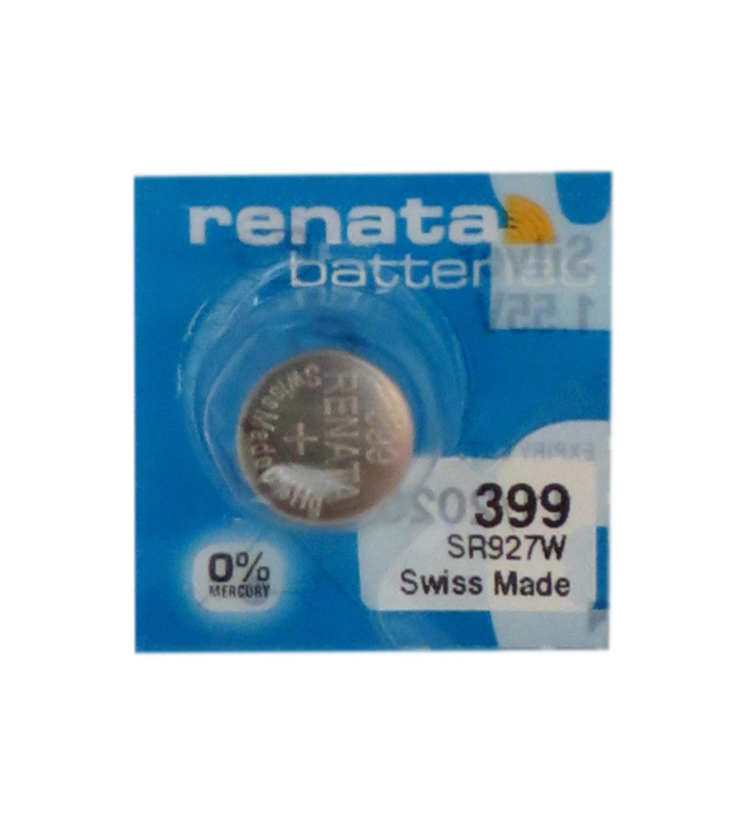 Renata 399/395 / SR927SW Silver_Oxide Button Battery (10)