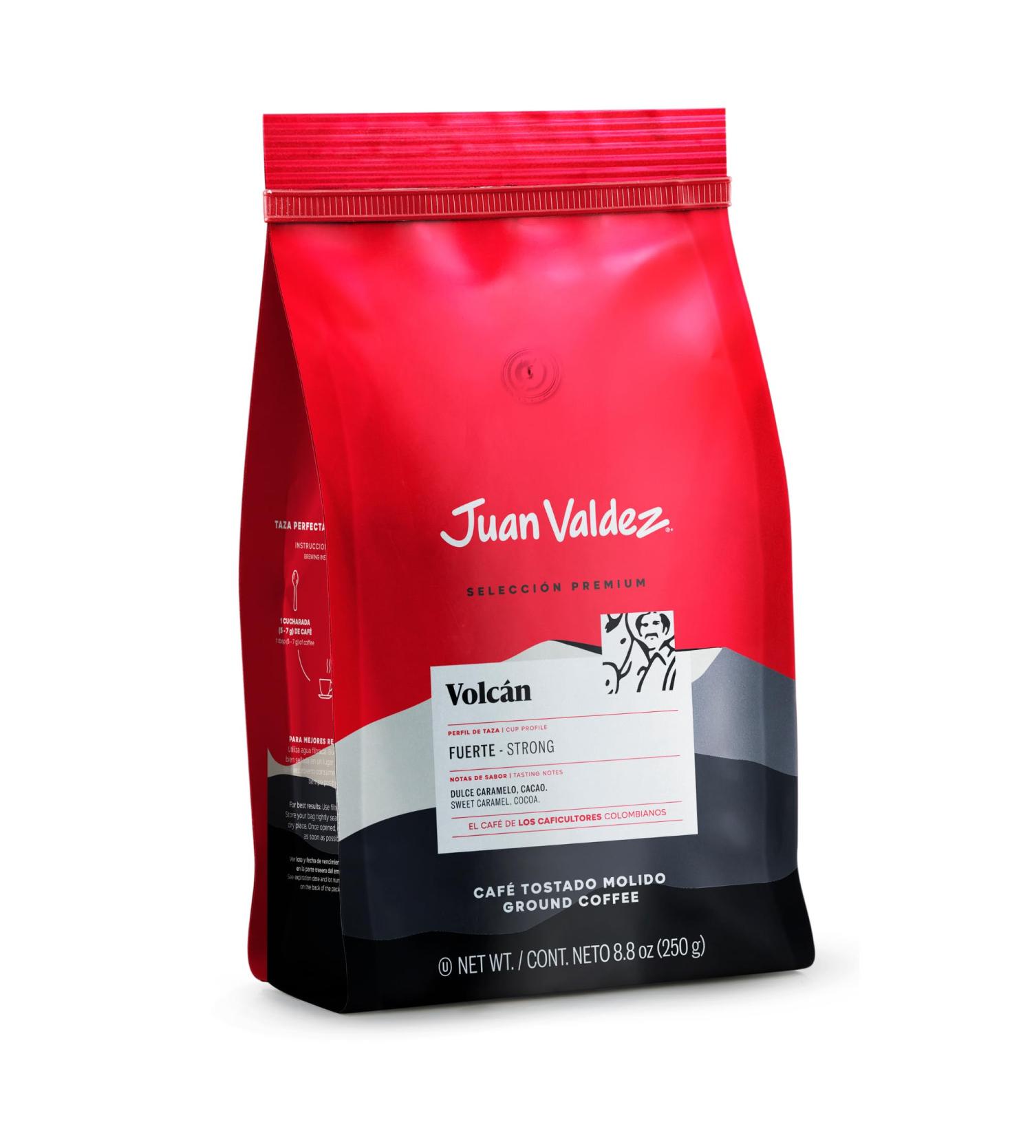 Juan Valdez Premium Caf Volcan moulu 250g/paquet - Buy Online on GoSupps.com