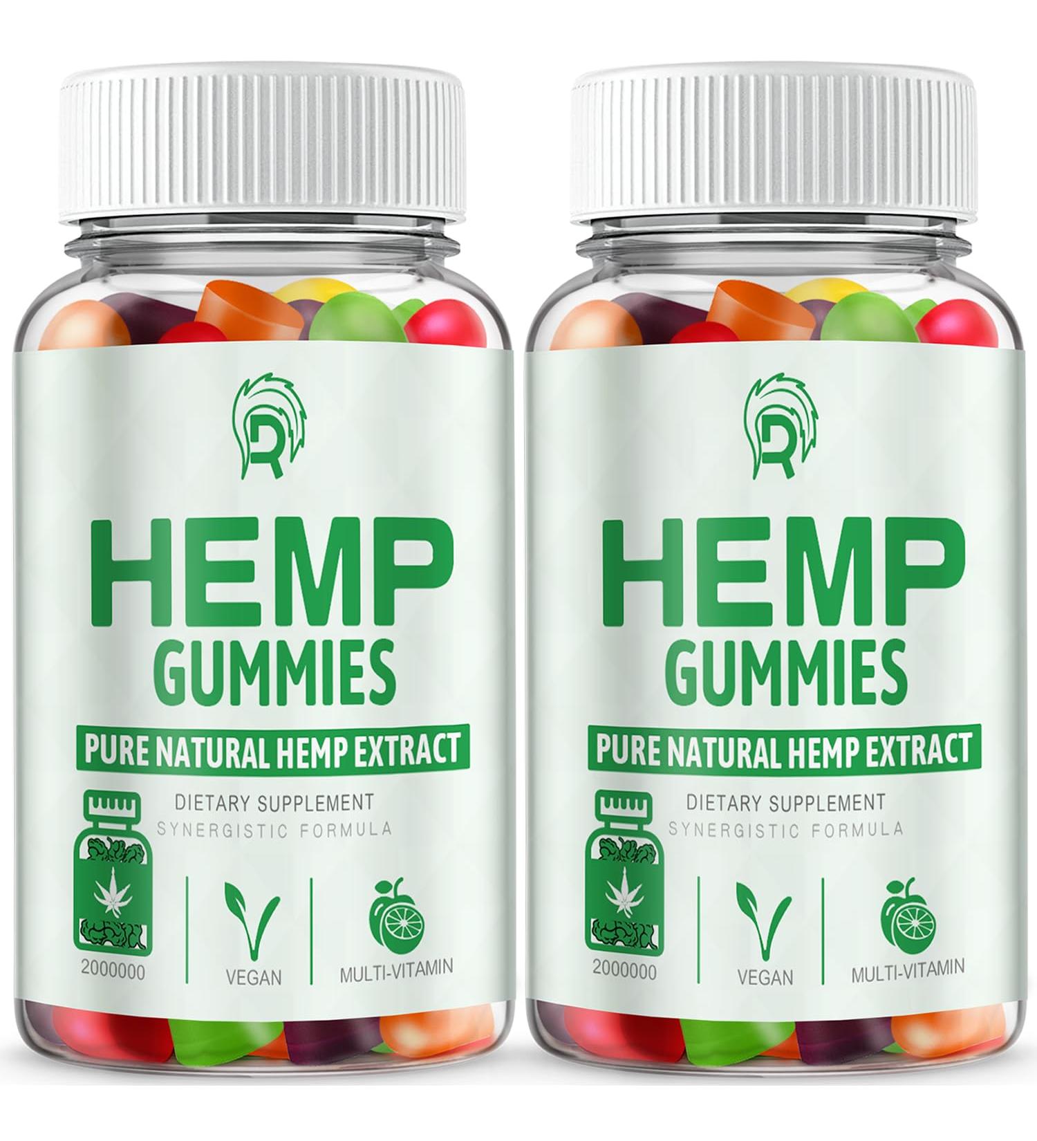 High Potency Hemp Gummies | Vegan Fruit Flavor | Pure Hemp Oil Extract | Made in USA | International Shipping - Buy Online on GoSupps.com