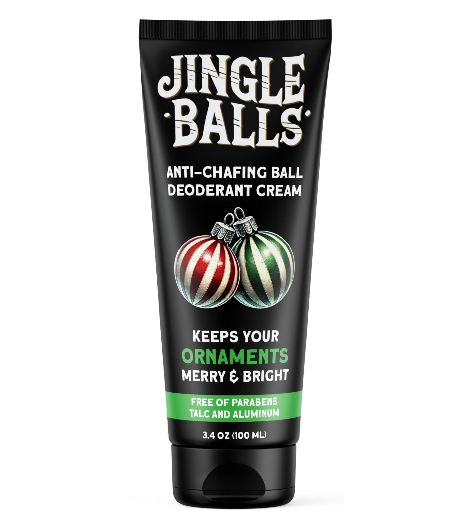Pelto Jingle Anti-Chafing Cream Ball Deodorant for Men. 2024 Stocking Stuffers for Men Christmas Gifts For Husband Boyfriend Unique Gifts for Him. White Elephant Gift Dad Boyfriend Secret Santa - Buy Online on GoSupps.com