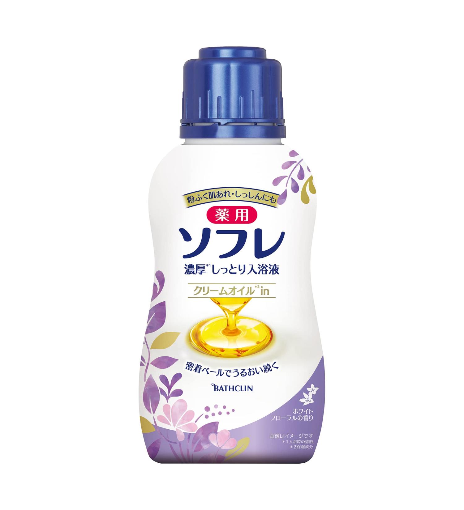 Buy Bathclin Sofure Bath Liquid 480g - Relaxing Bath Soak for Ultimate Relaxation | International Shipping Available - Buy Online on GoSupps.com