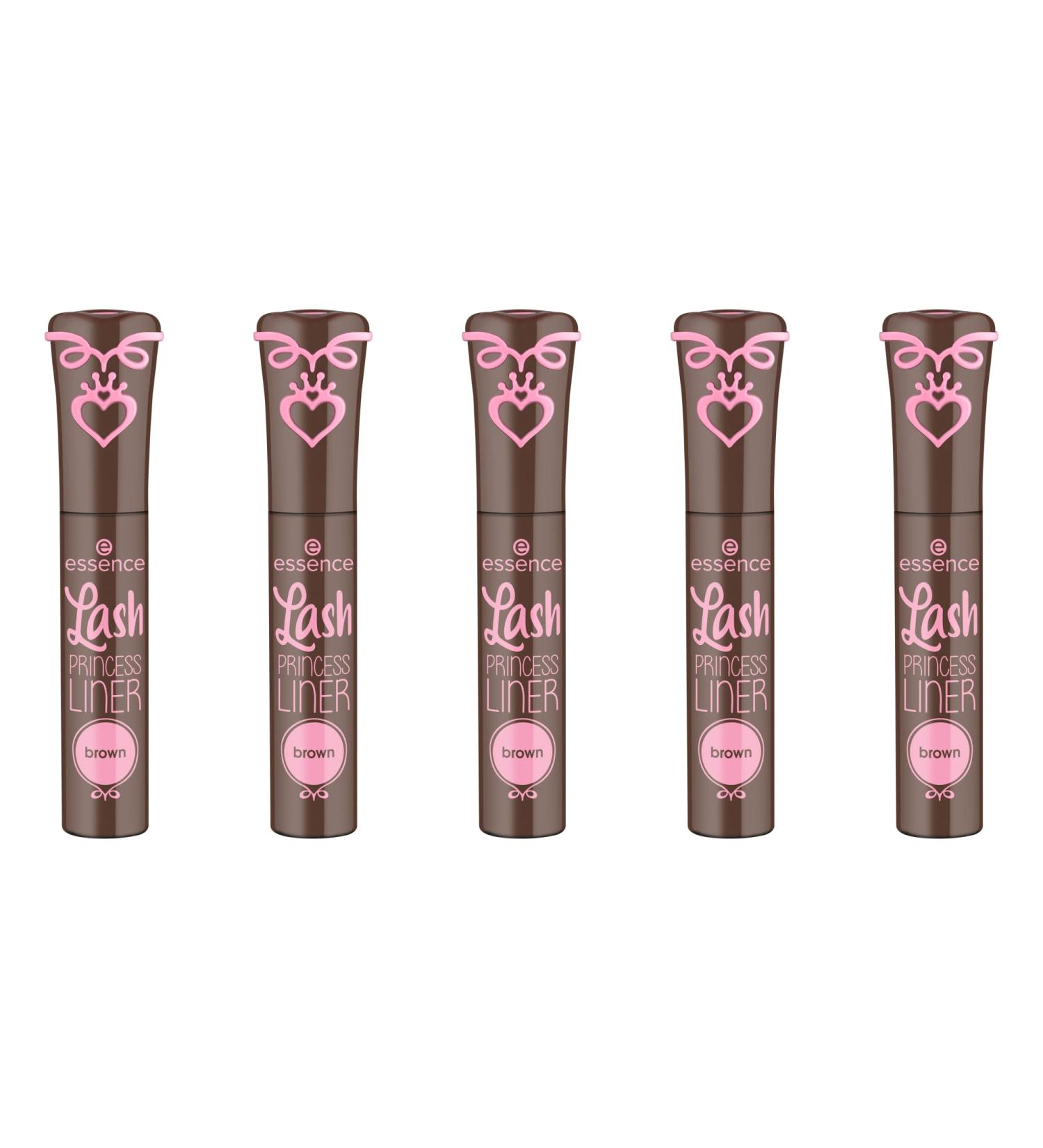 Essence Lash Princess Brown Eyeliner - Long-Lasting Vegan & Perfume-Free | 5x3ml - Shop Internationally - Buy Online on GoSupps.com