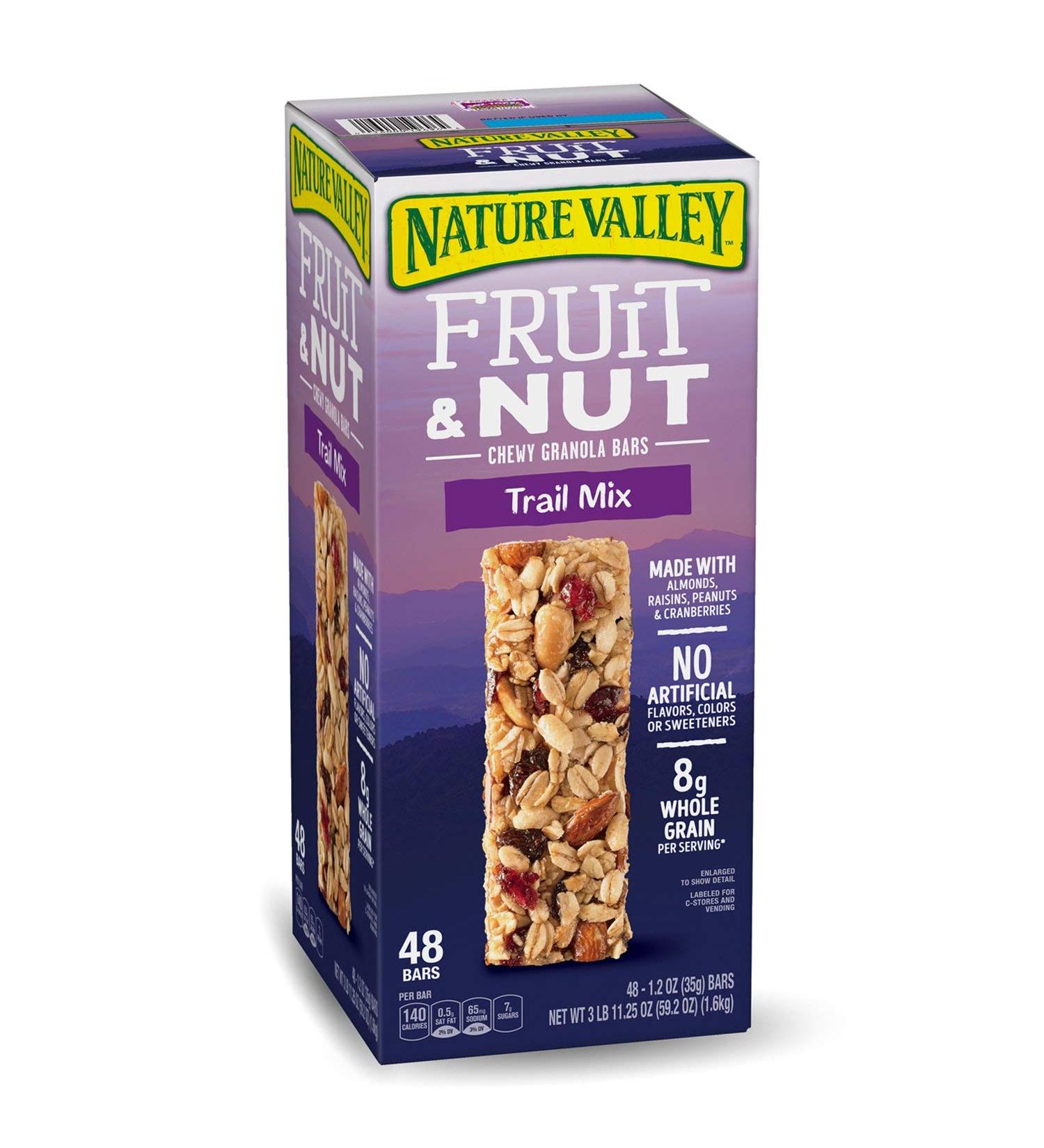 Nature Valley Fruit & Nut Chewy Trail Mix Granola Bars (48 ct.) by Nature Valley - Buy Online on GoSupps.com