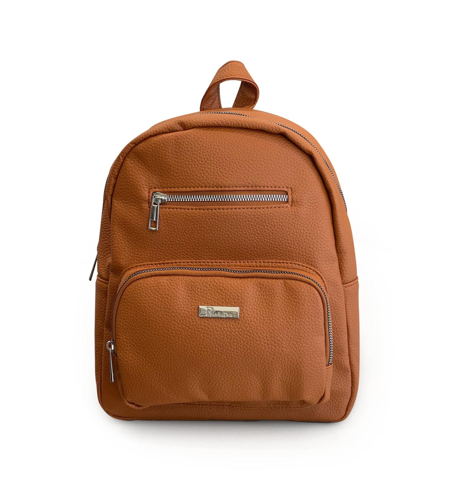 RockaDex Bliss Backpack Bag | Diabetes Supplies Organizer for Blood Sugar Strips Medication & Insulin - Insulated Cinnamon - Buy Online on GoSupps.com