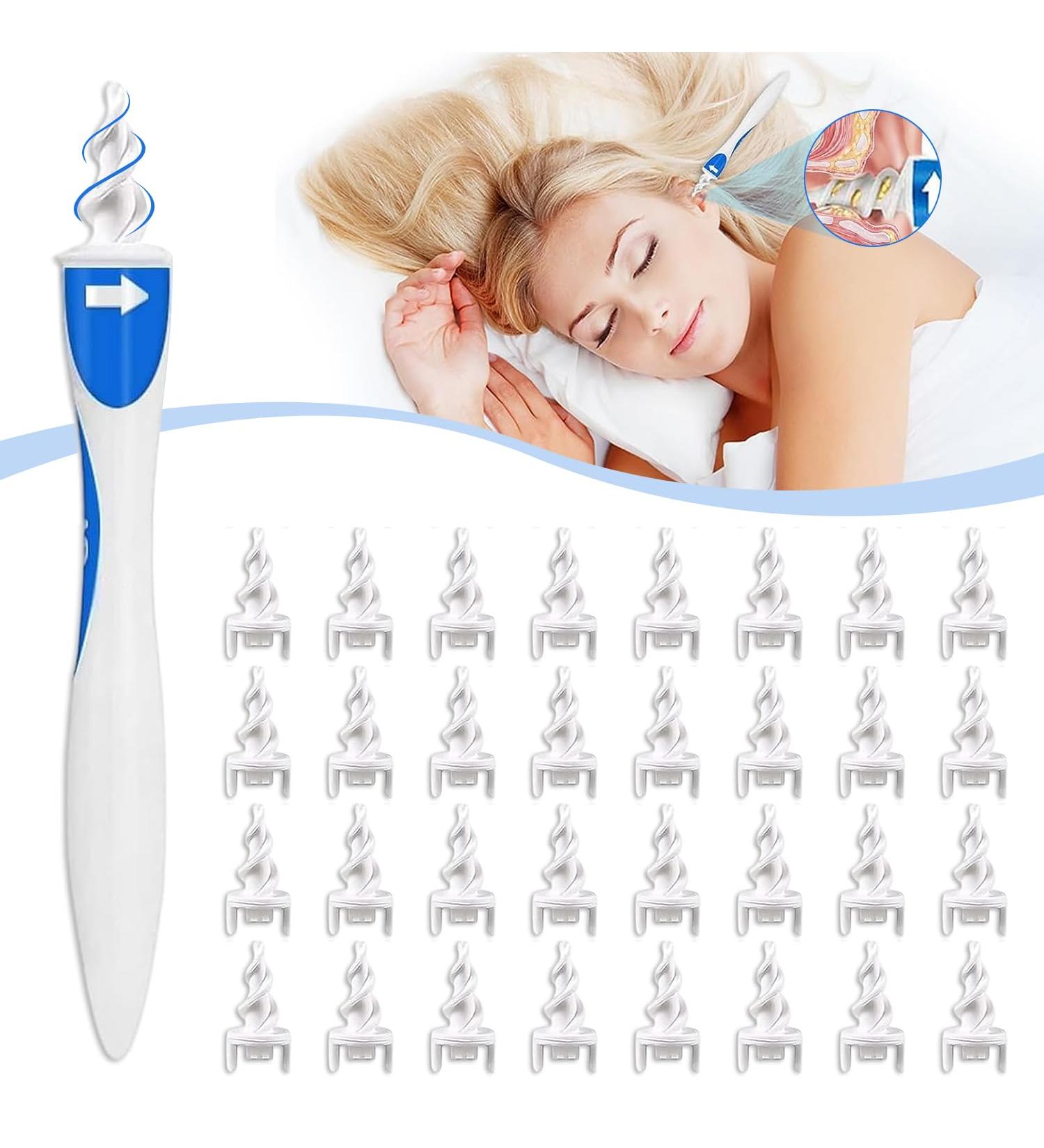 Q Grips 360 Silicone Ear Cleaner Easy Ear Wax Removal for Adults & Children | 32 Replacement Heads - Buy Online on GoSupps.com